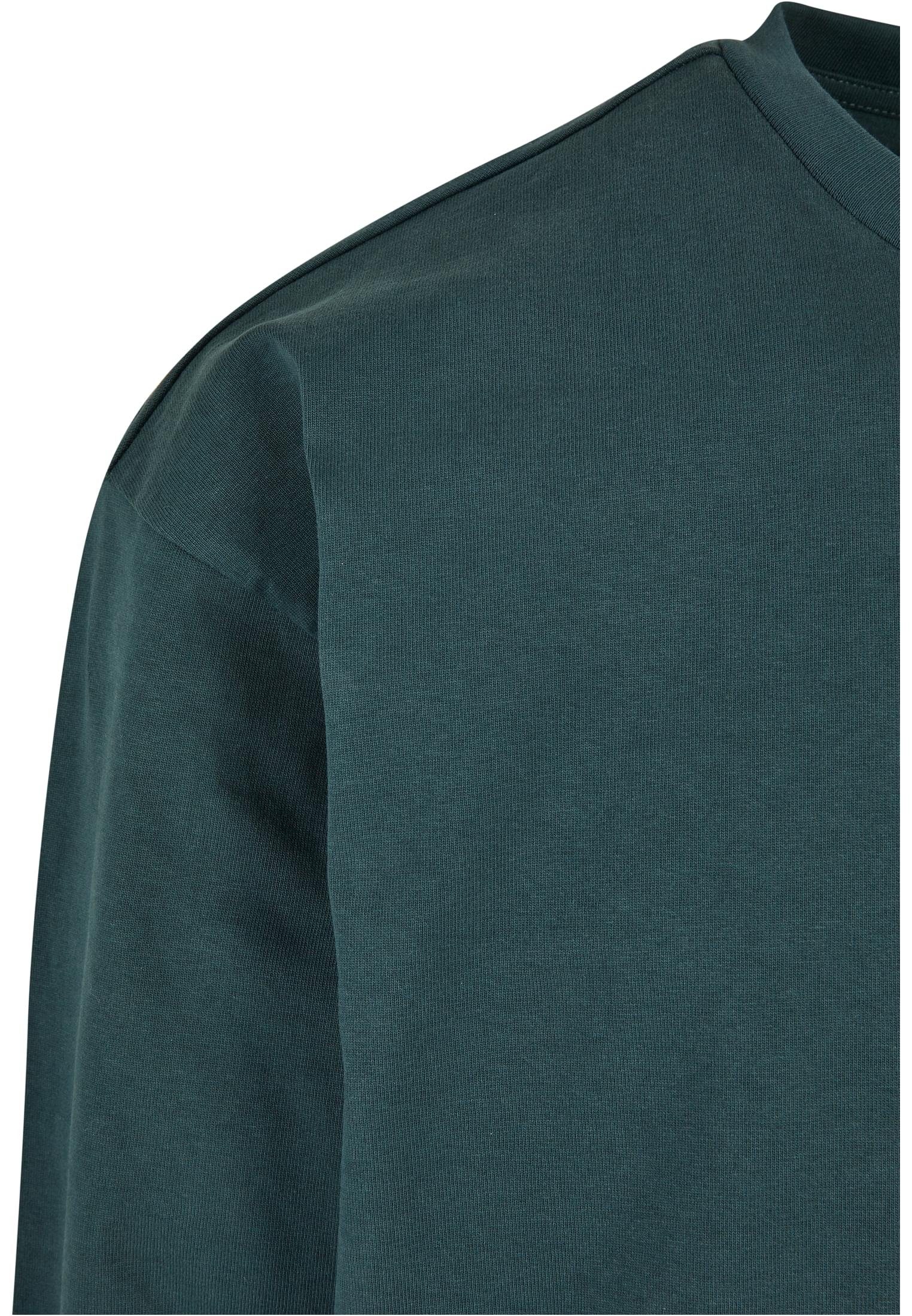 URBAN CLASSICS T-Shirt Herren Heavy (1-tlg) Oversized bottlegreen Longsleeve Ultra