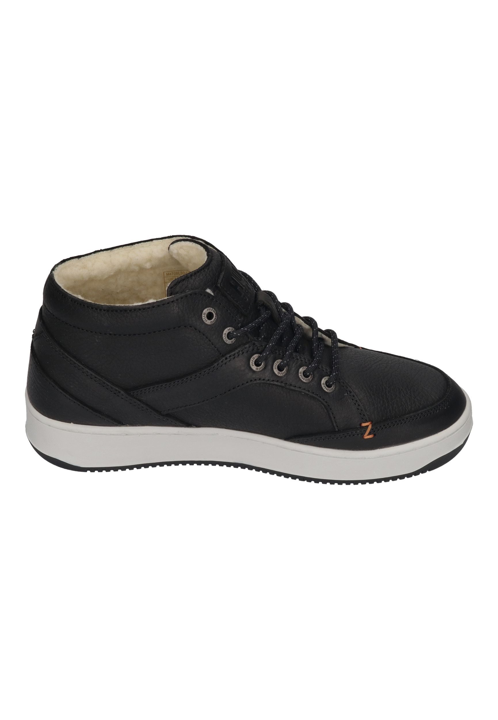 HUB KINGSTON 2.1 WOOL Sneaker Black White-Black