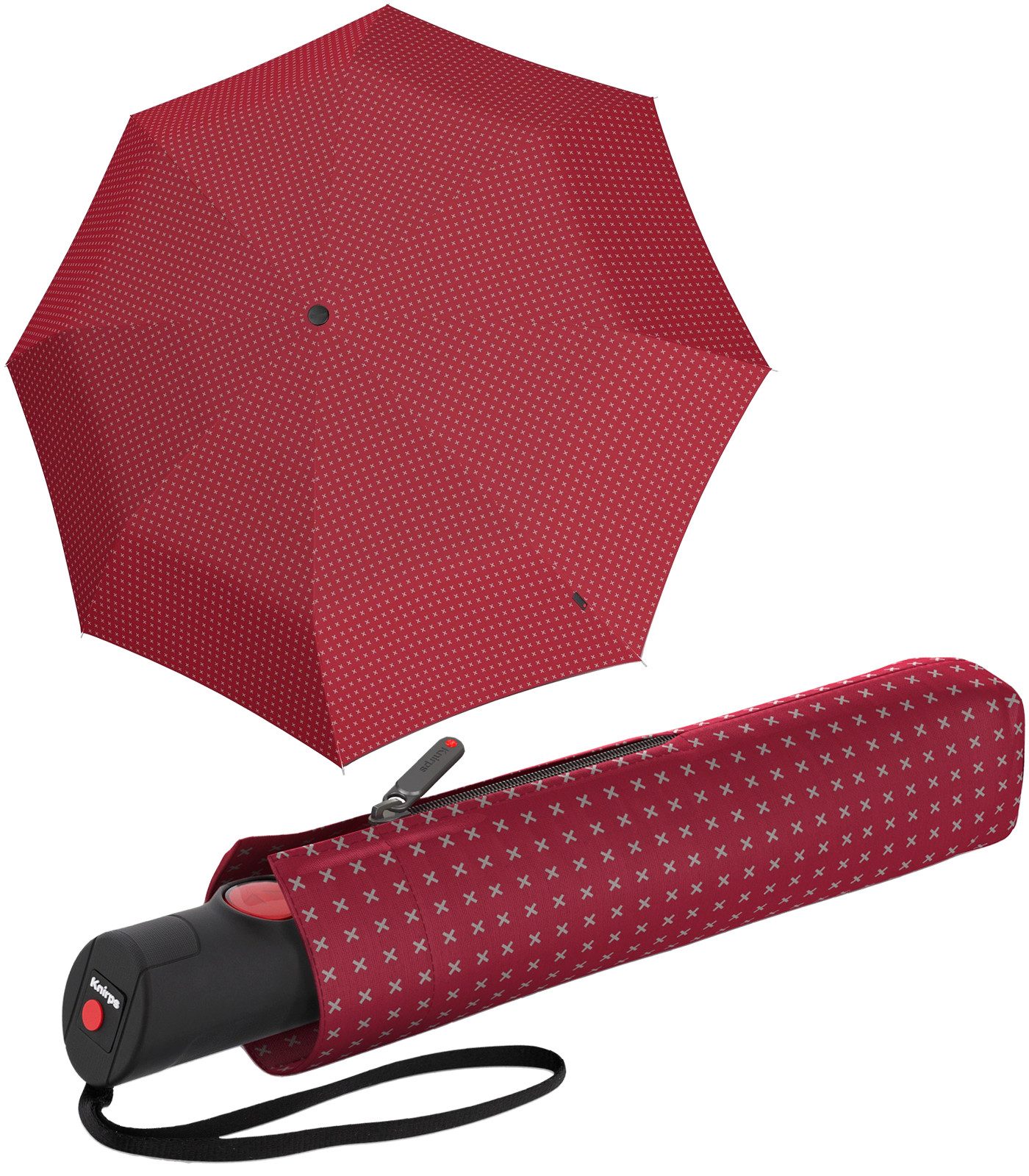 Taschenregenschirm für Damen - T.205 Duomatic mit Auf-Zu-Automatik