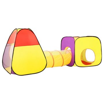 vidaXL Spielzelt Spielzelt mit 250 Bällen Mehrfarbig 255x80x100 cm