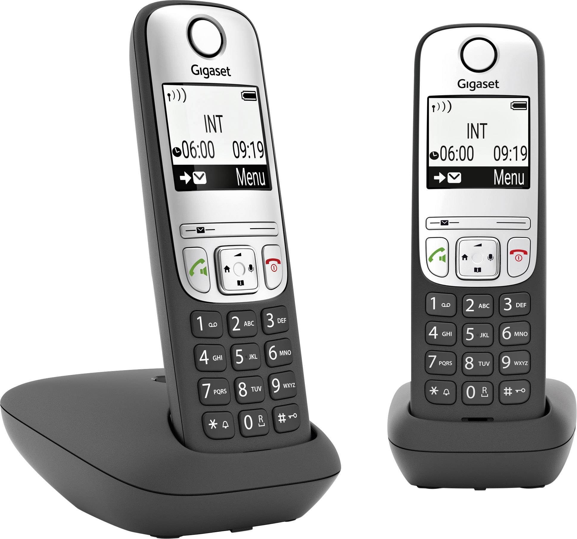 Gigaset A690 Duo Schnurloses DECT-Telefon (Mobilteile: 2)