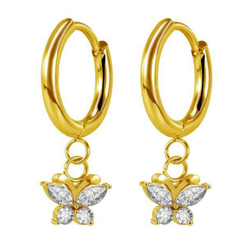 GLAMO Paar Ohrhänger Ohrringe mit baumelndem Multistil-Charme für Frauen und Mädchen 4#