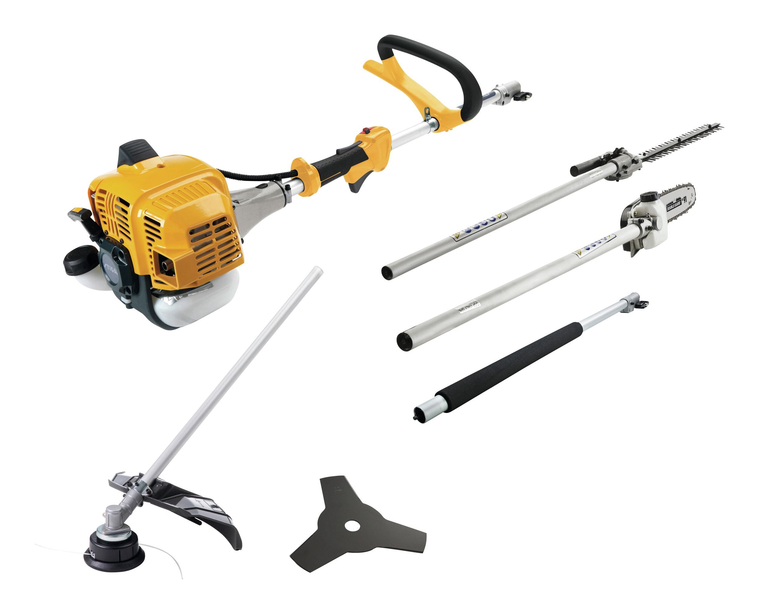 STIGA Garten-Multifunktionsgerät, Benzin-Multi-Tool MT 330 - 5 in 1
