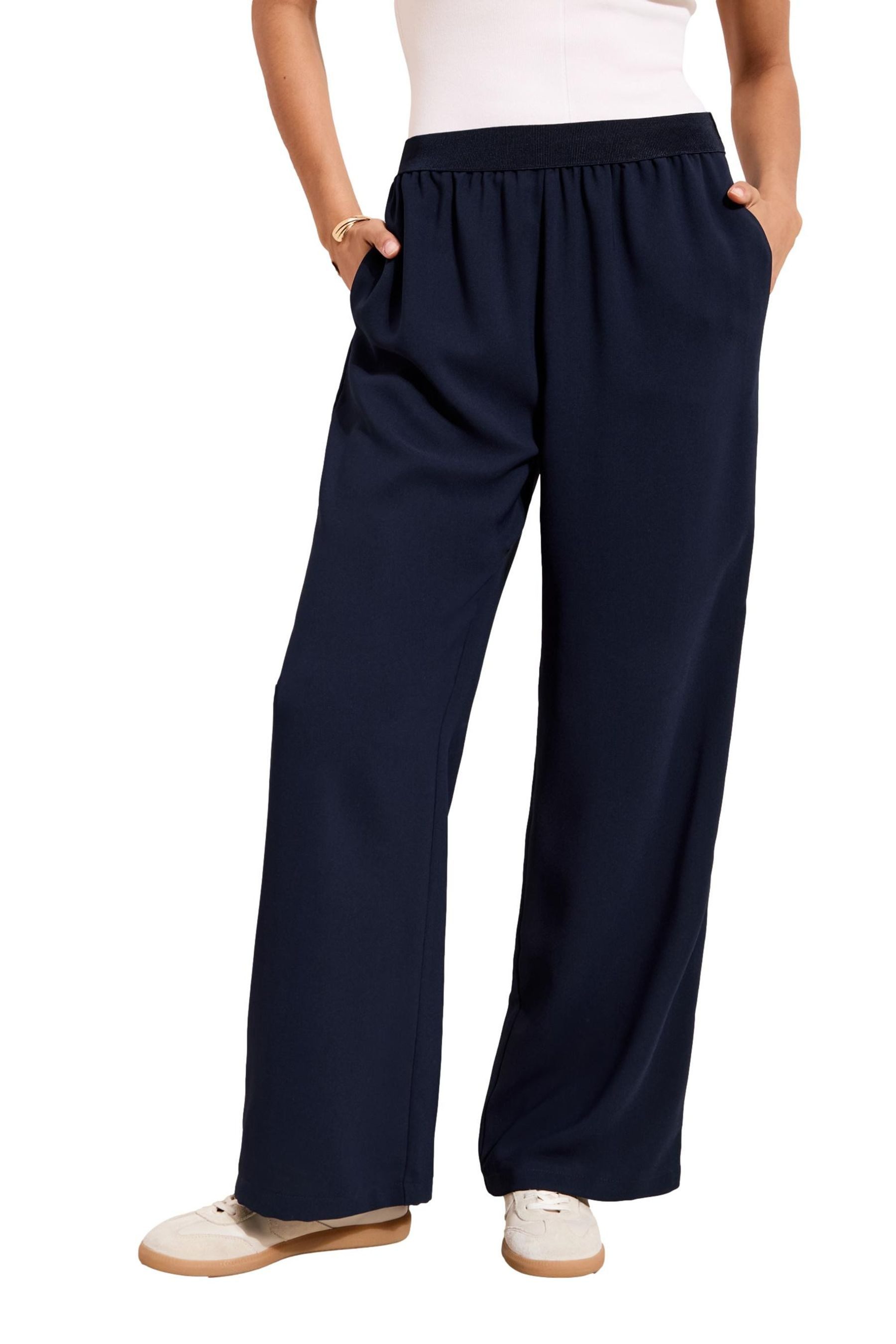 Friends Like These Dehnbund-Hose Friends Like These Hose mit Elastikbund, Regular (1-tlg)
