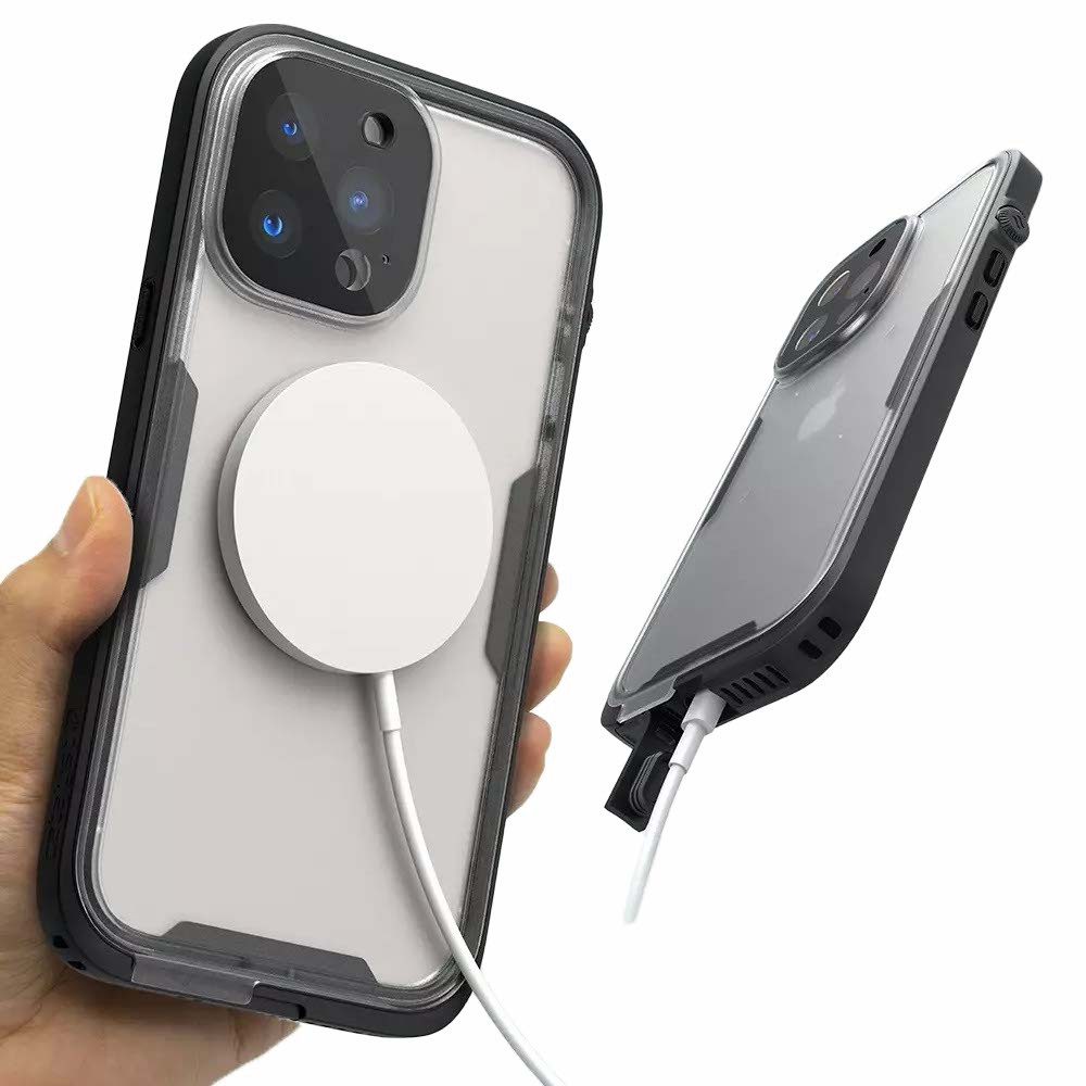 Catalyst Smartphone-Hülle Total Protection Waterproof Case, für iPhone 13 Pro, Stealth Black