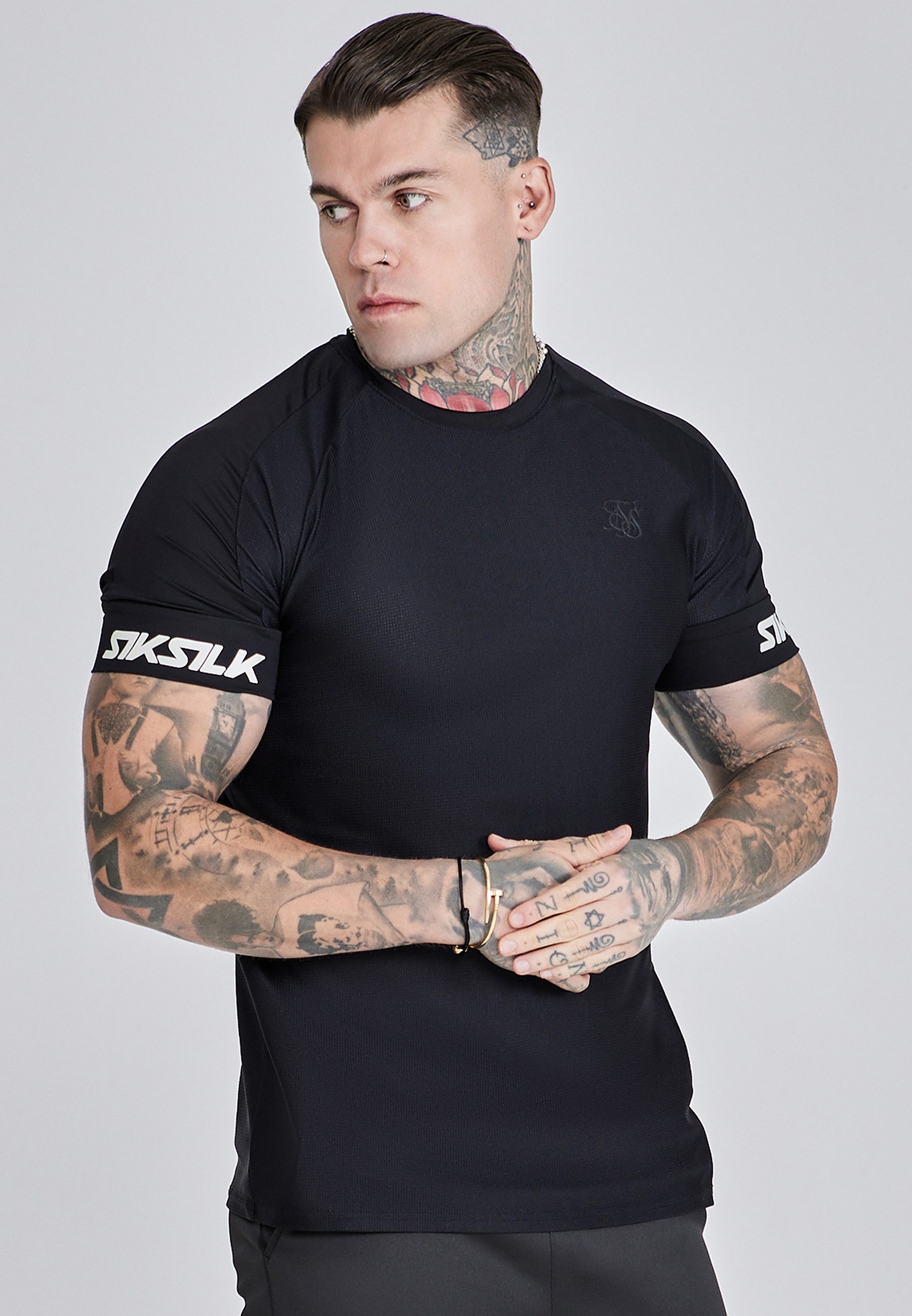 Siksilk T-Shirt SikSilk Herren Tech T-Shirt günstig online kaufen