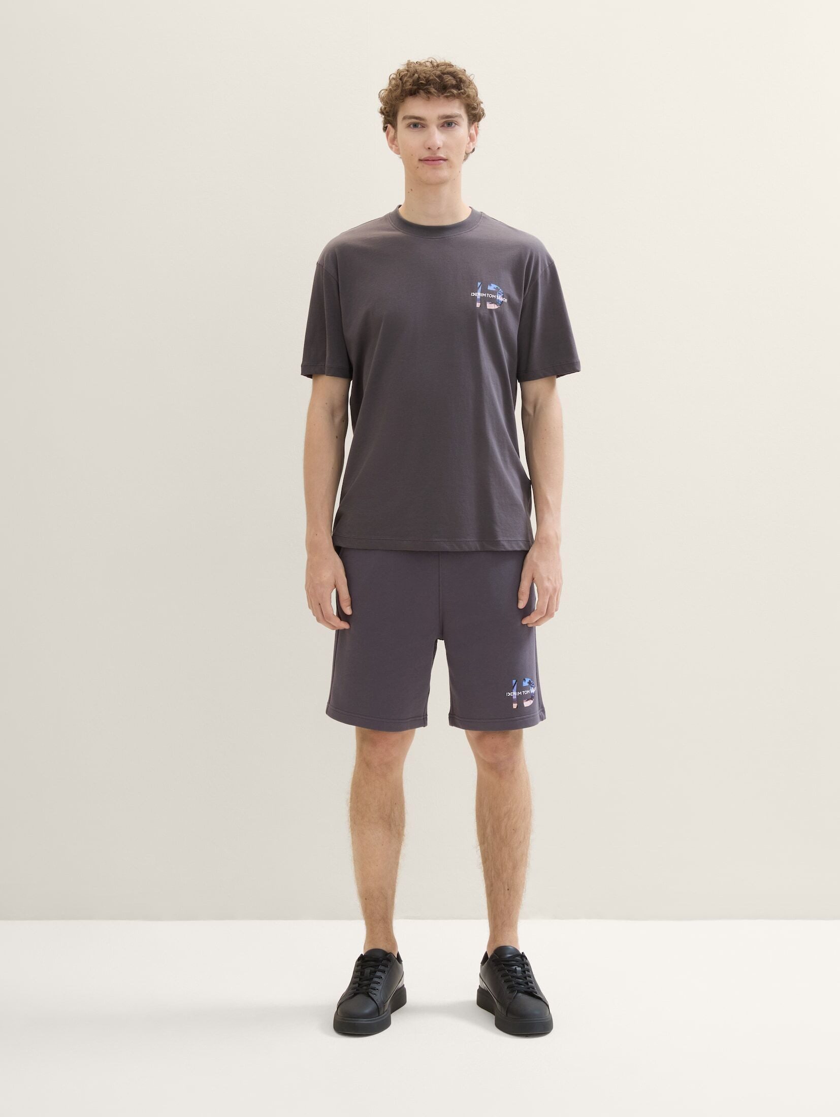 TOM TAILOR Denim Sweathose Relaxed Sweat Shorts