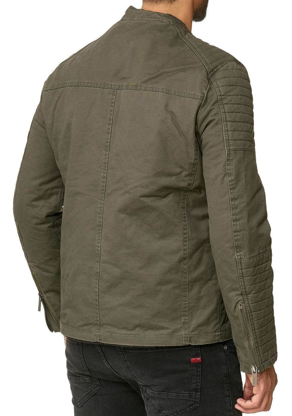 RedBridge Outdoorjacke Des Moines im Bikerlook