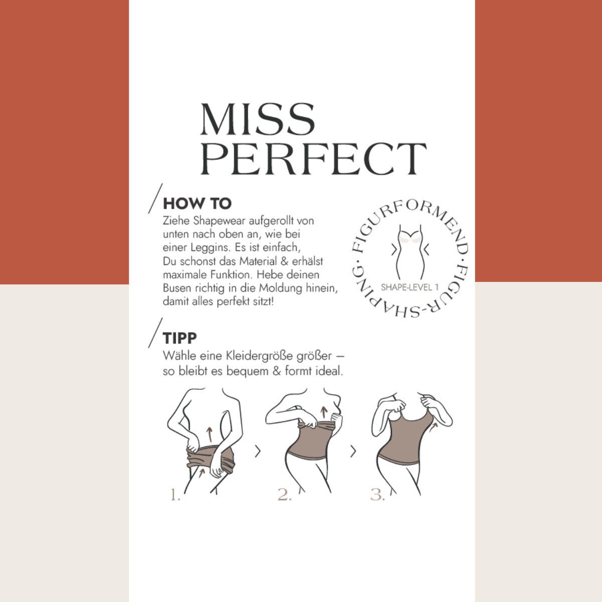Miss Perfect Shapinghemd 36630 figurformendes und nahtloses Unterhemd mit Multi-Cups ohne Bügel