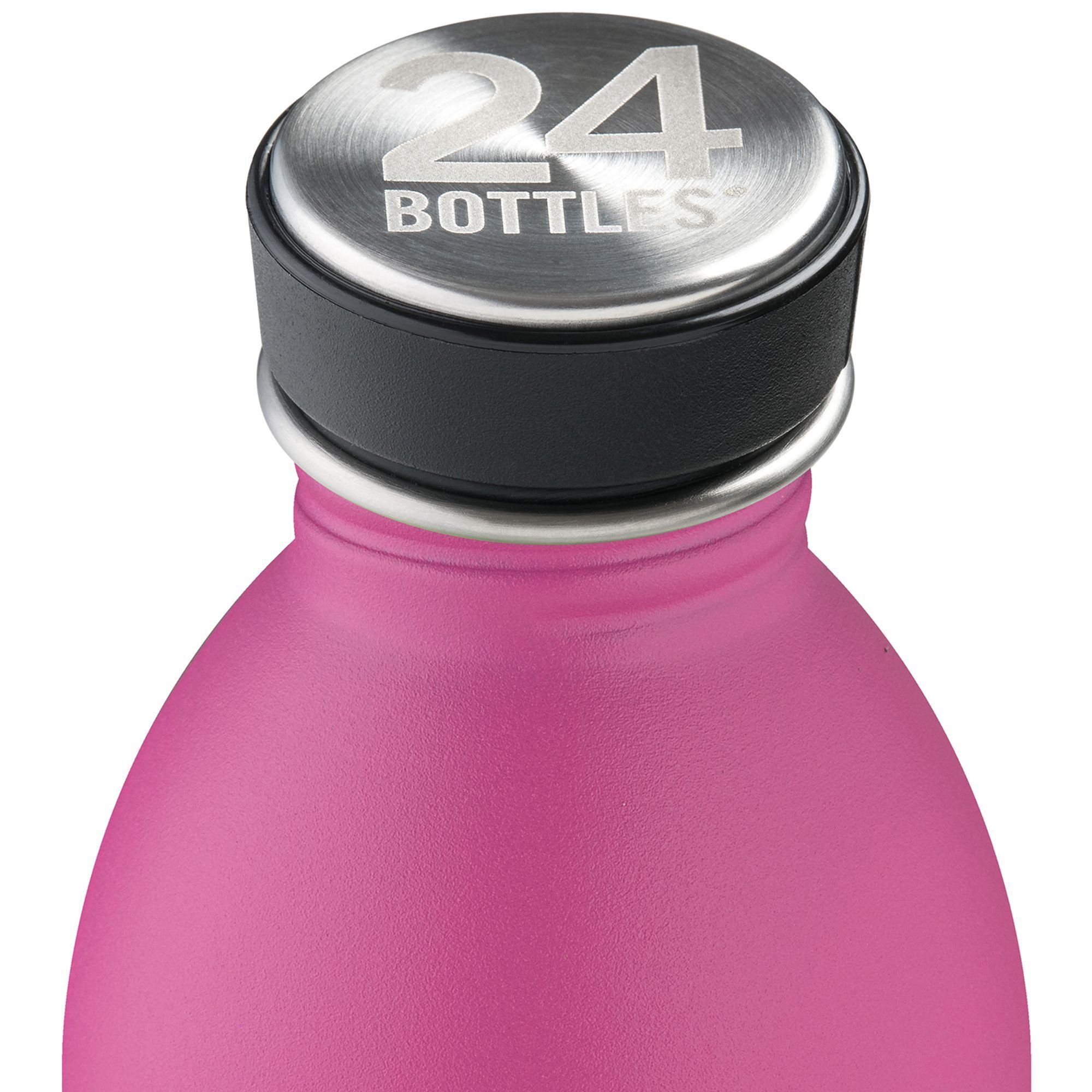 24 Bottles pink Urban stone passion Trinkflasche