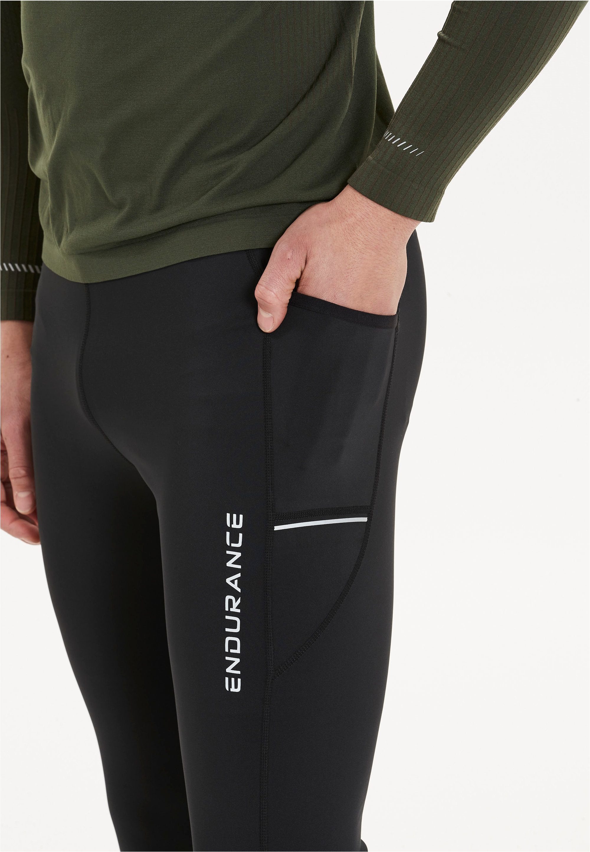 ENDURANCE Lauftights Energy 2 im funktionalen Dreiviertel-Design