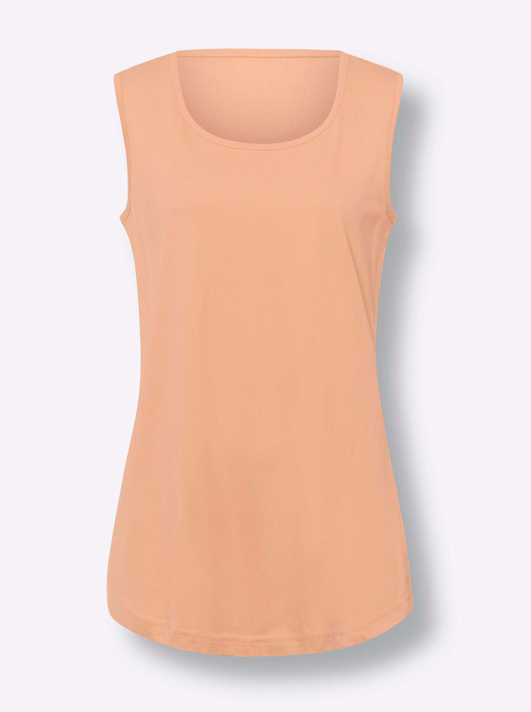 Sieh an! Shirttop Doppelpack Tops Ärmellos (2-tlg)