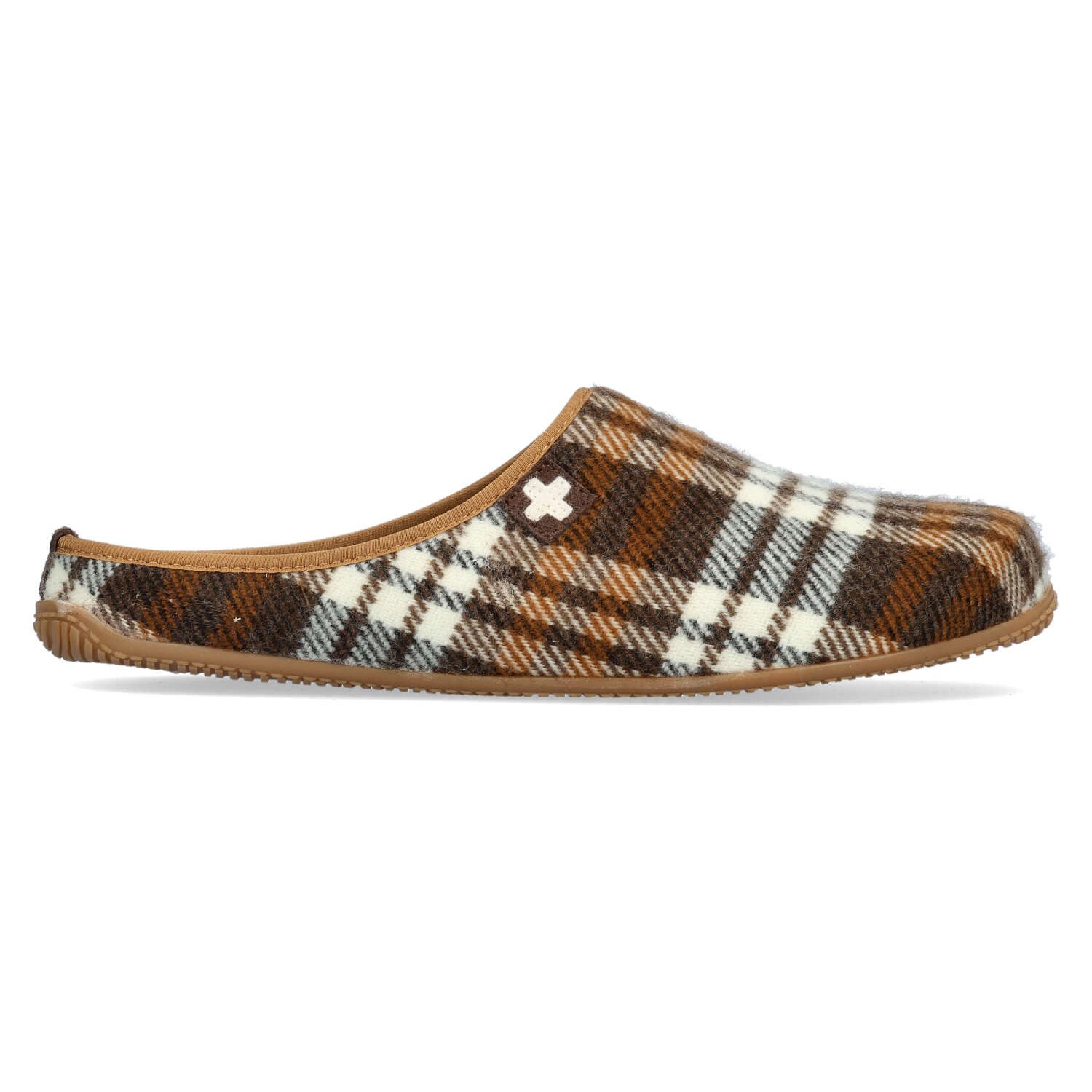 Living Kitzbühel Schmittenhöhe Karo Braun Multi Slipper
