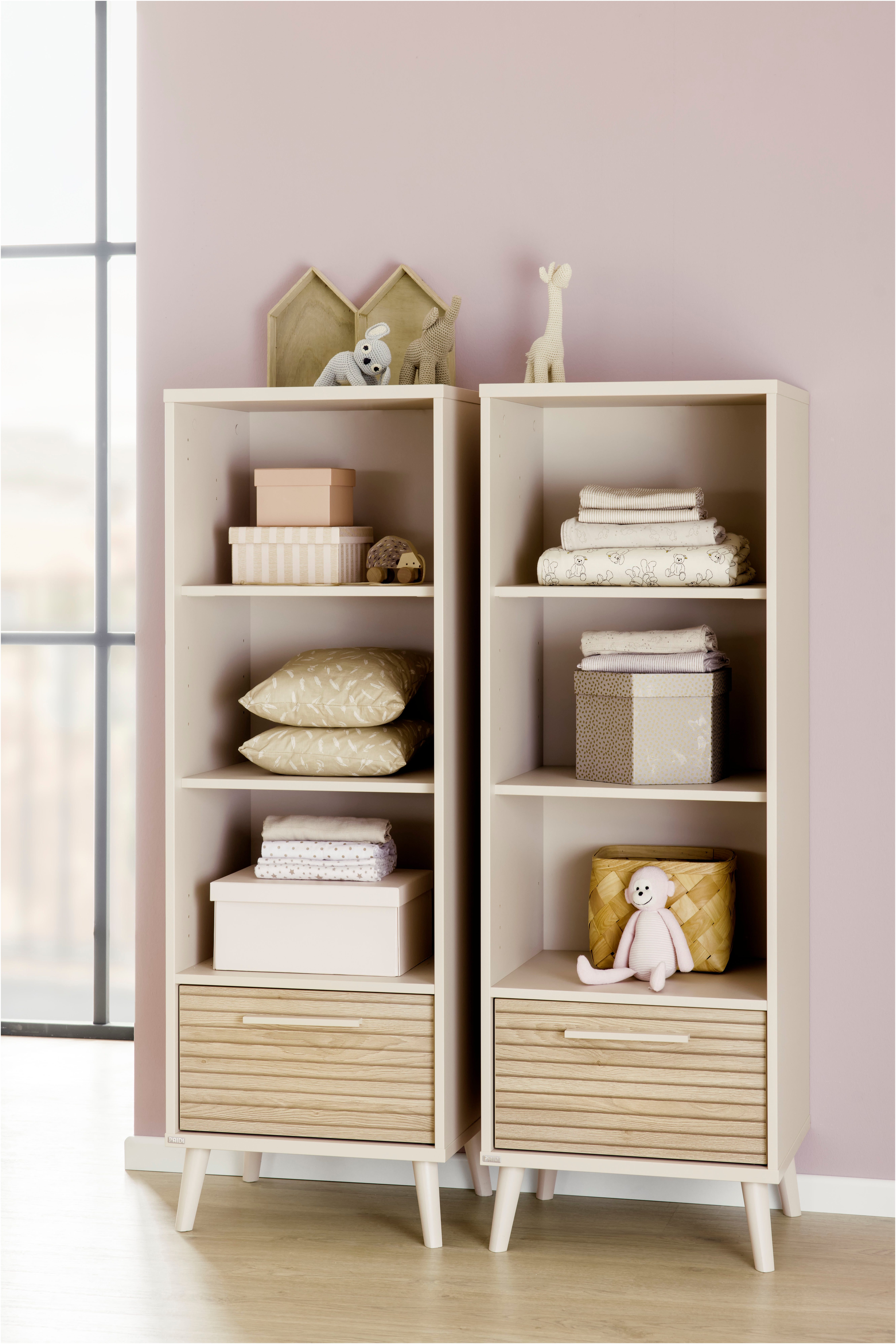 PAIDI Standregal in Beige mit Schublade, offenen Fächern, verschiedene Ausf günstig online kaufen
