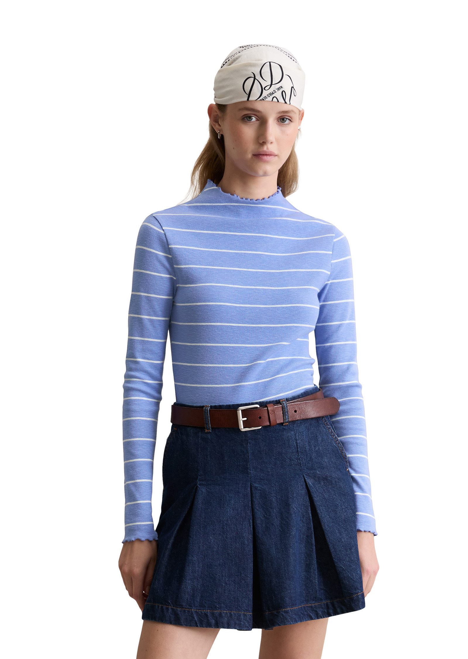 Marc O'Polo DENIM Langarmshirt aus Organic günstig online kaufen