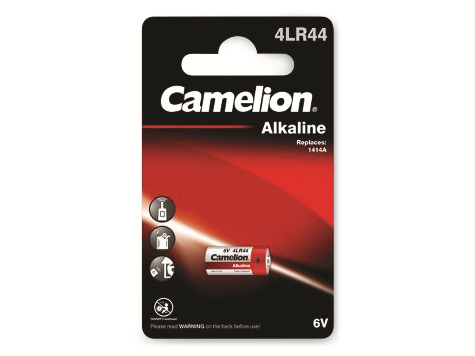 Camelion CAMELION Alkaline-Batterie 4LR44 1 Stück Batterie