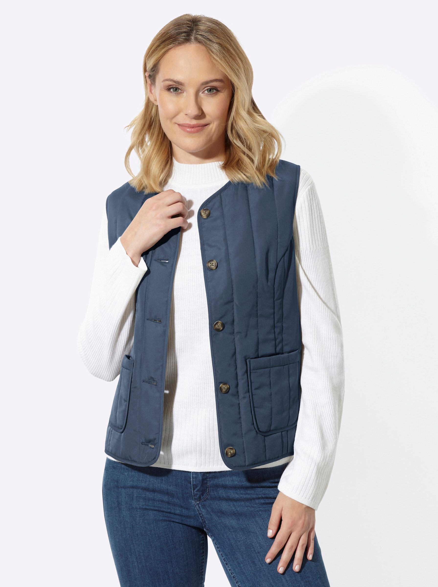 Jerseyweste Steppweste
