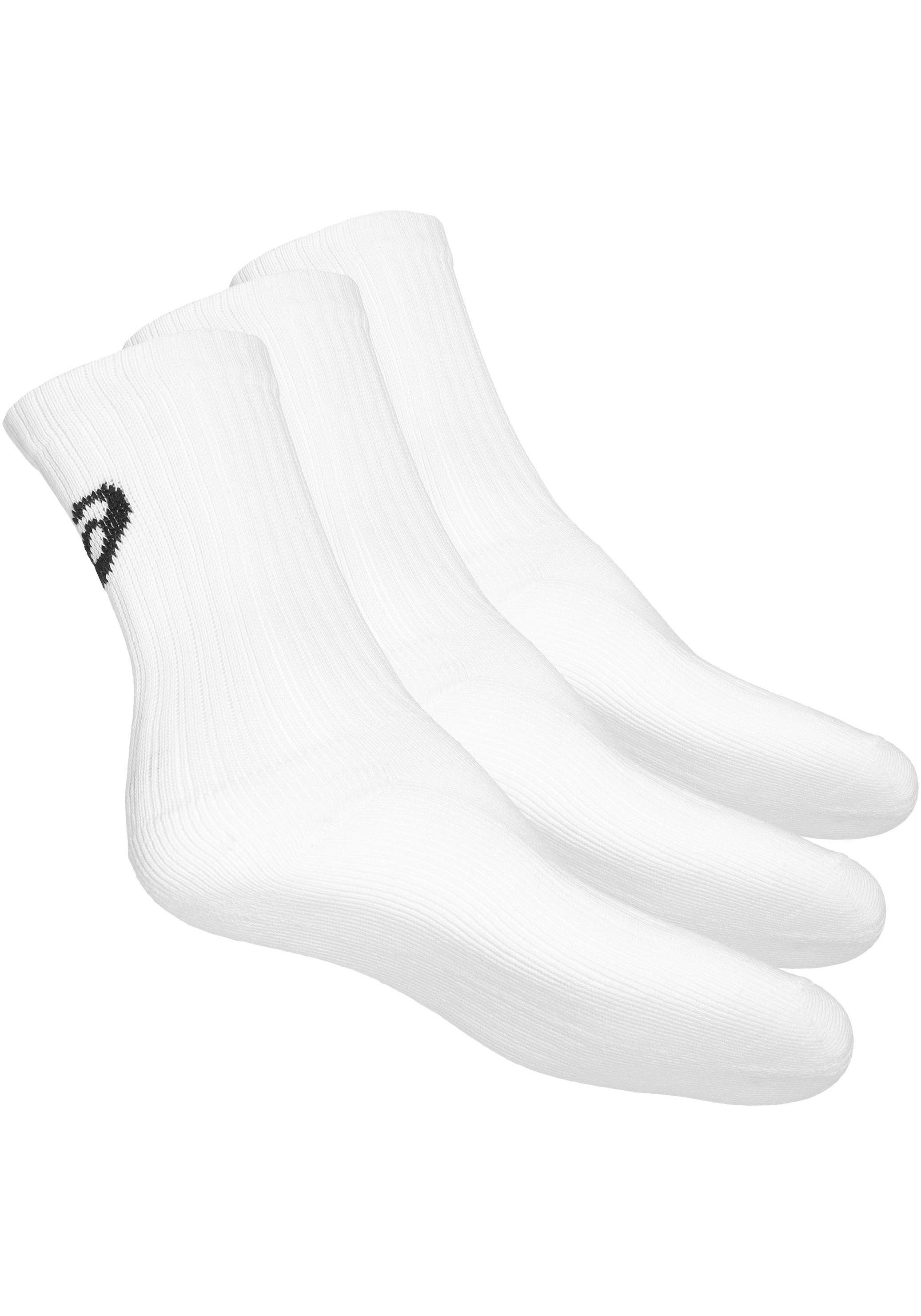 Asics Laufsocken 3PPK CREW (3-Paar, Set) WHITE | Socken