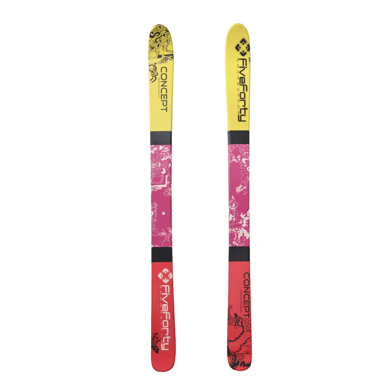 F2 Ski FiveForty Ski Concept Freestyle Sondermodell 143cm Multicolor