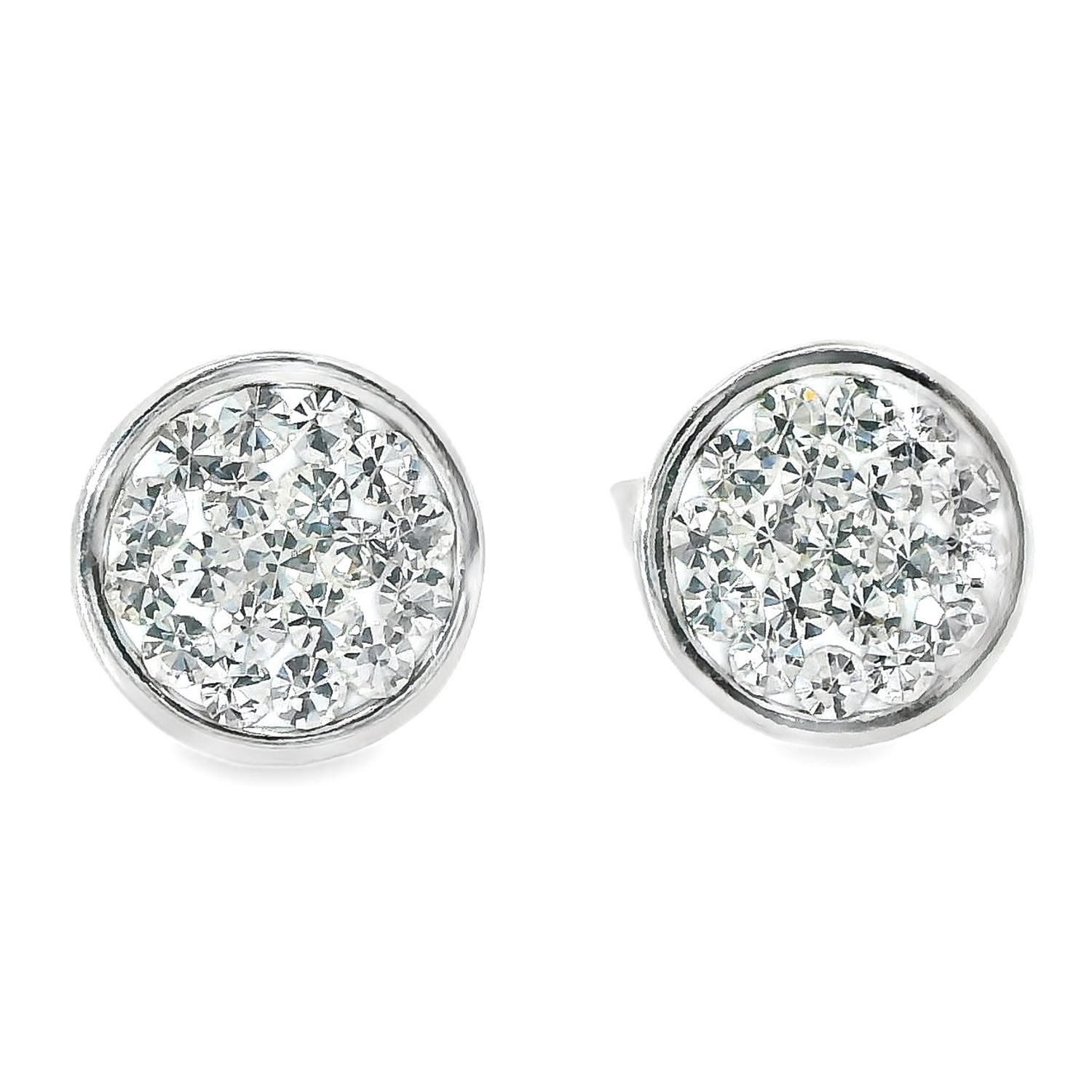 Impala Paar Ohrstecker Jessica aus 925 Silber mit Kristallsteinen, 925 Ster günstig online kaufen