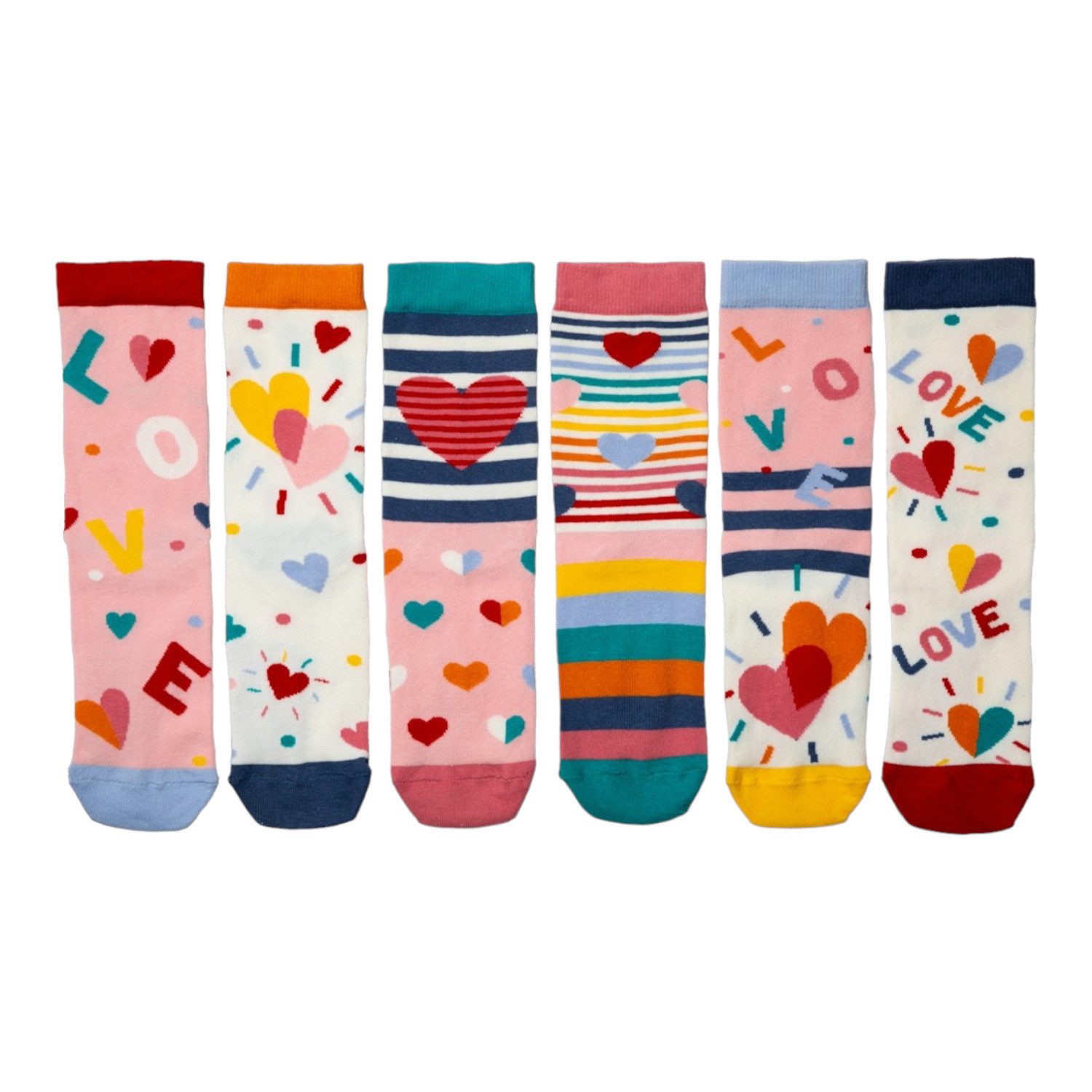 United Oddsocks Freizeitsocken Ein Herz und günstig online kaufen