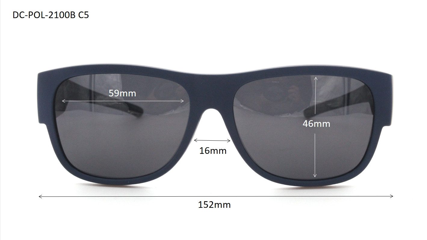 DanCarol Sonnenbrille DC-POL-2100B- Die Überbrille mit günstig online kaufen