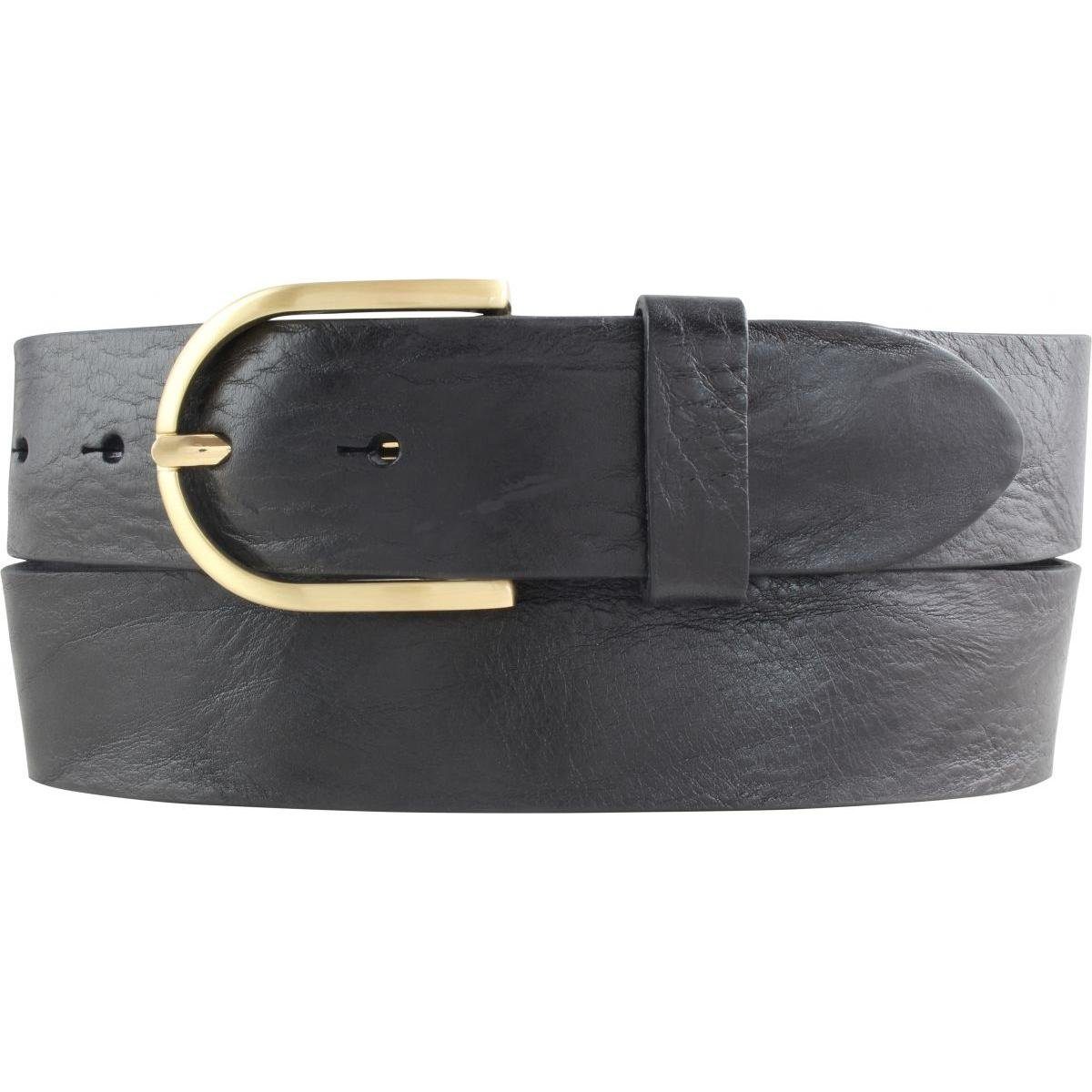 BELTINGER Ledergürtel Damen-Gürtel aus Vollrindleder Used-Look 4 cm - Jeans günstig online kaufen