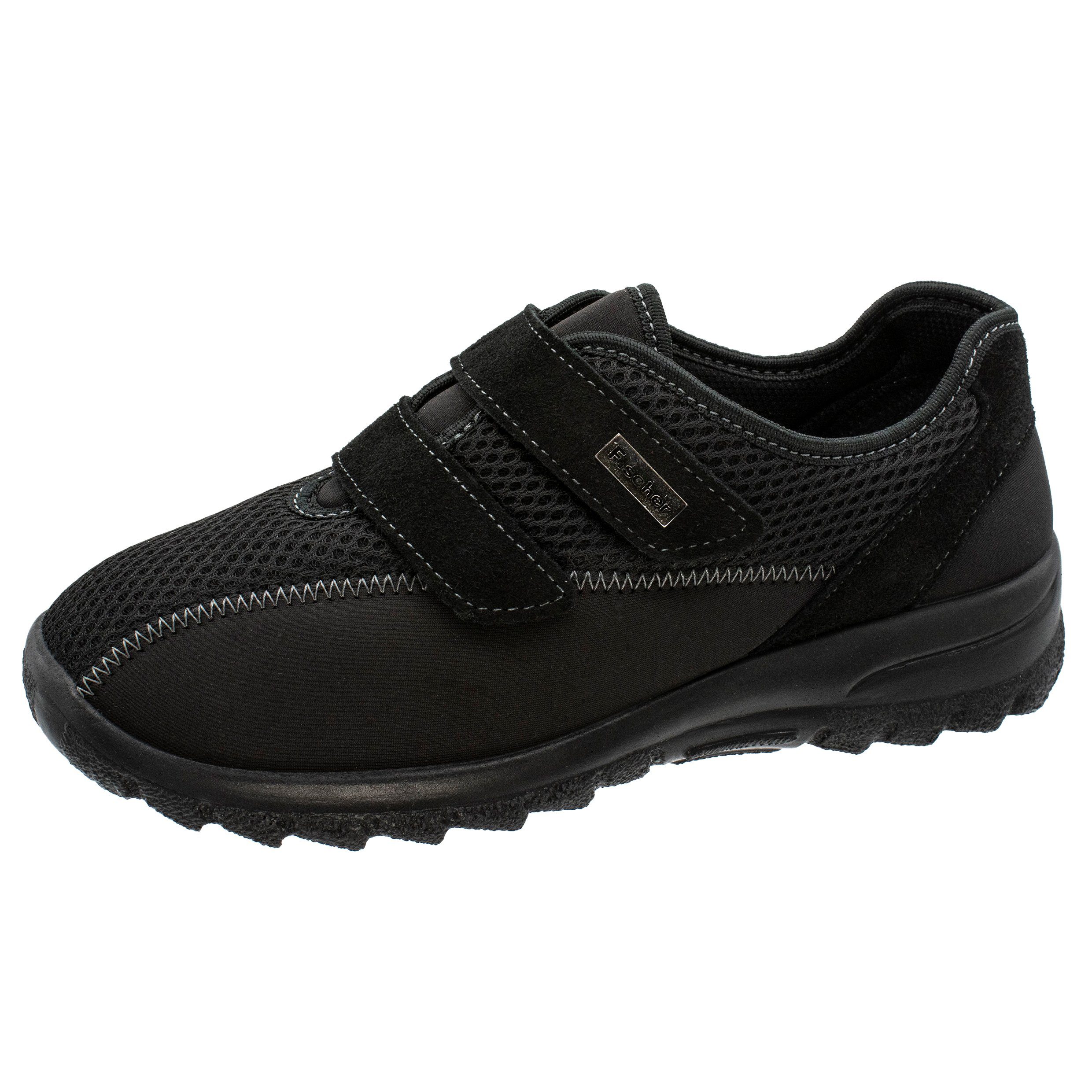Fischer-Markenschuh Ortho Aktiv Klettschuh aus Mesh, mit Klettverschluss, Einlegesohle herausnehmbar