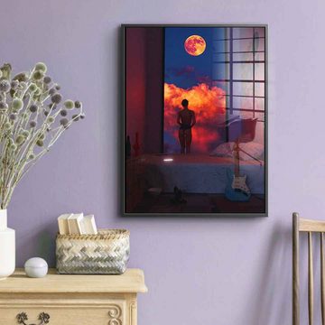 DOTCOMCANVAS® Acrylglasbild Up In The Sky - Acrylglas, Acrylglasbild Up In The Sky KI AI generiert digitale Kunst Wandbild
