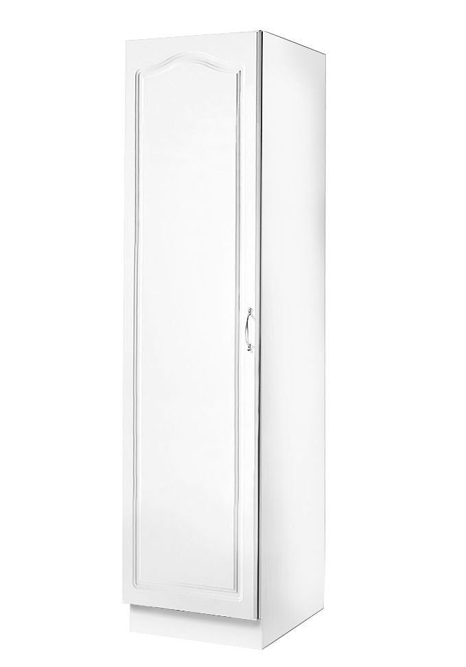 wiho Küchen Seitenschrank Linz 50 cm breit Weiß | weiß