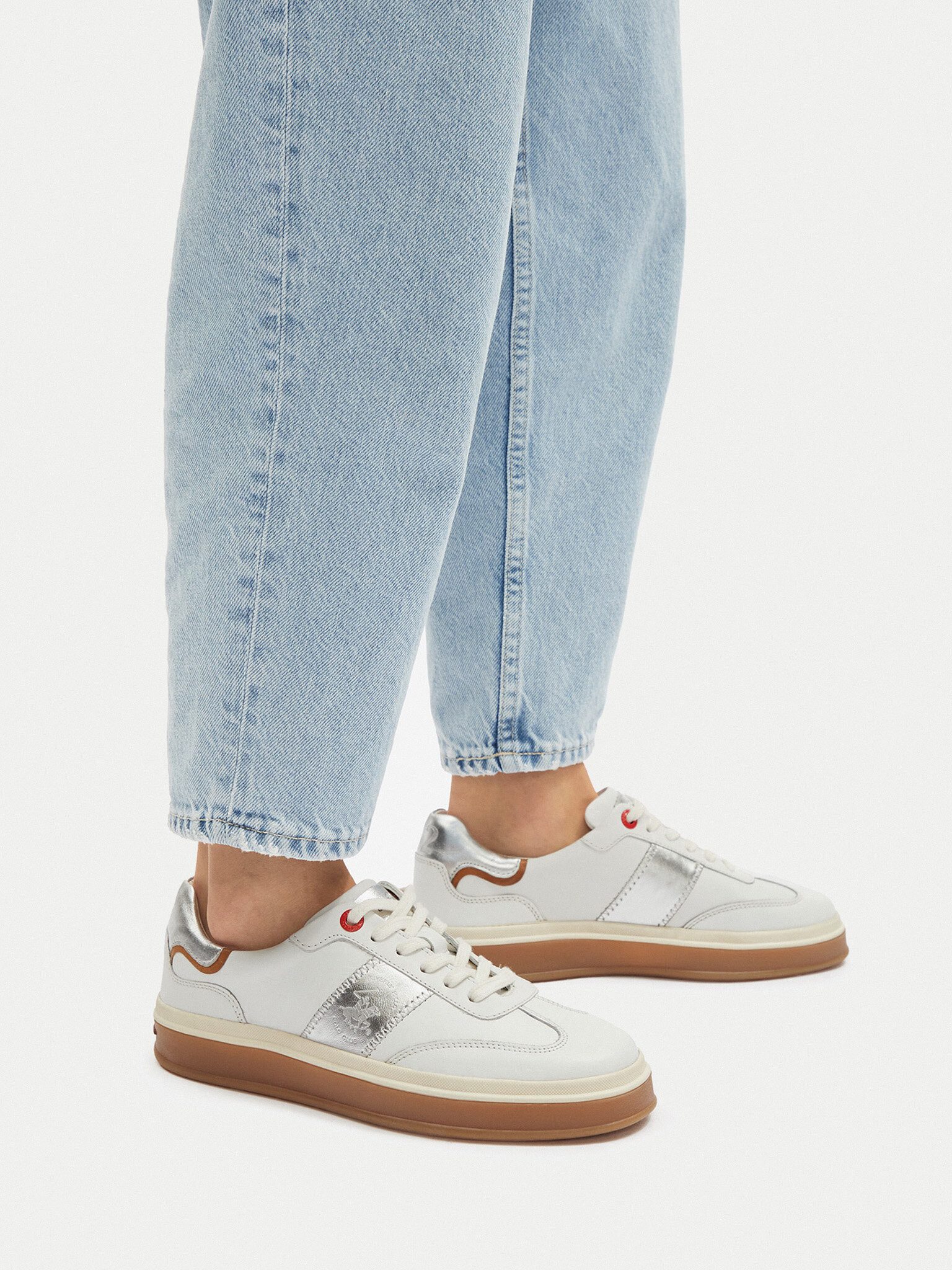 BEVERLY HILLS POLO CLUB Beverly Hills Polo Club Damenschuhe Weiß WI34-3410-17438-01 Sneaker