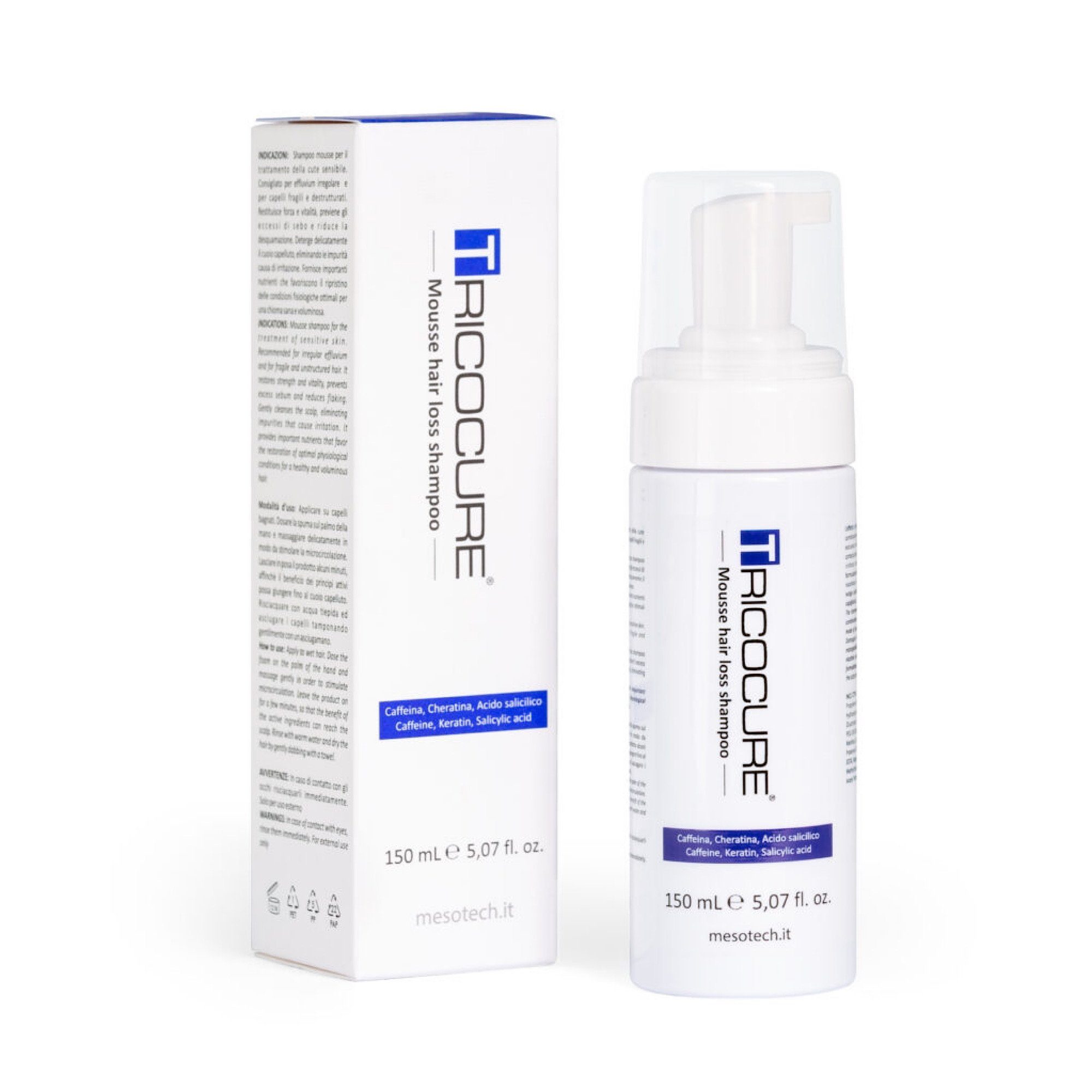 Tricocure® Haarshampoo Tricocure® Mousse Hair Loss Shampoo, 1-tlg.