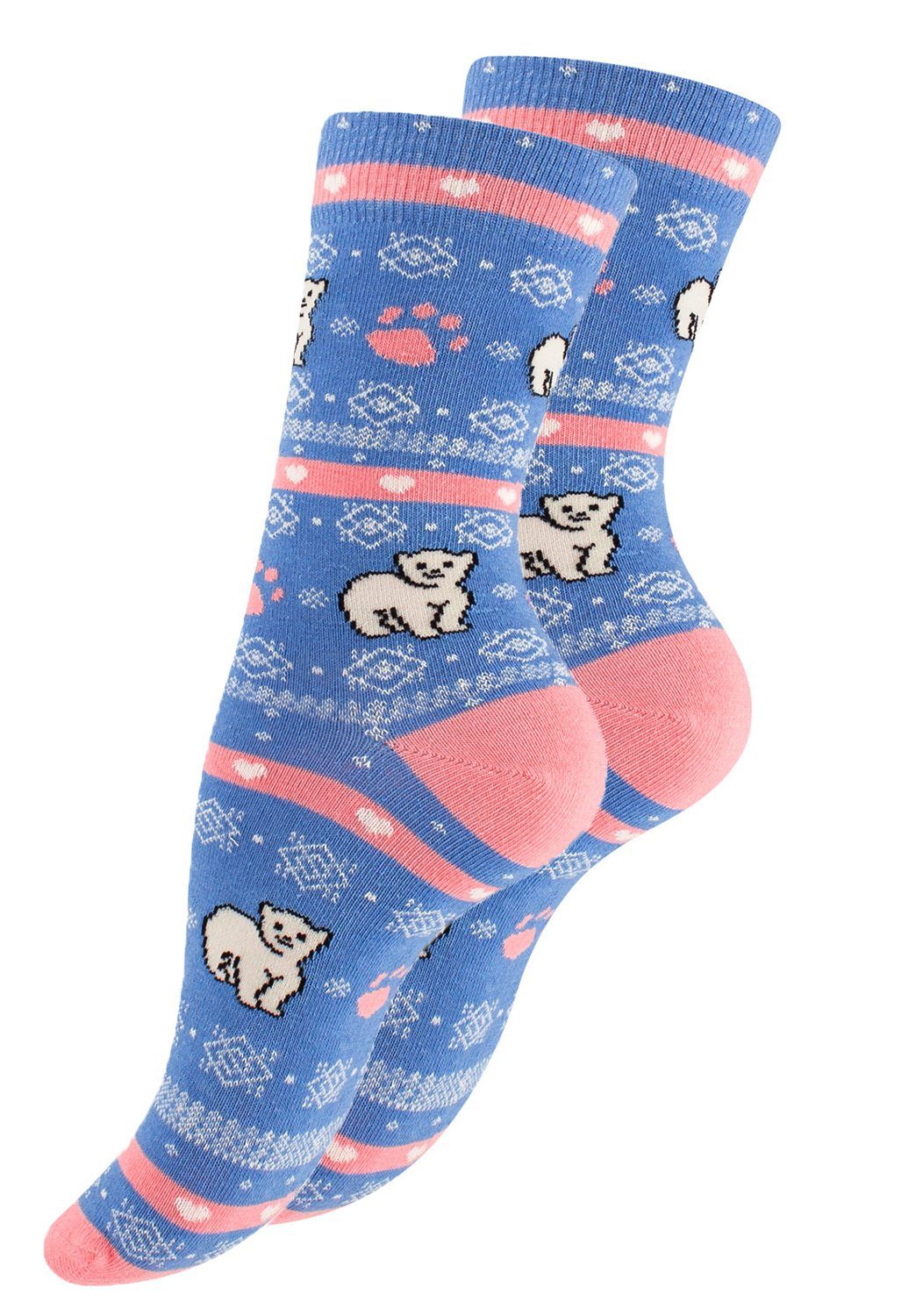 Vincent Creation® Socken Farbenfrohe Freizeitsocken Damen & Herren mit bunten lustigen Motiven