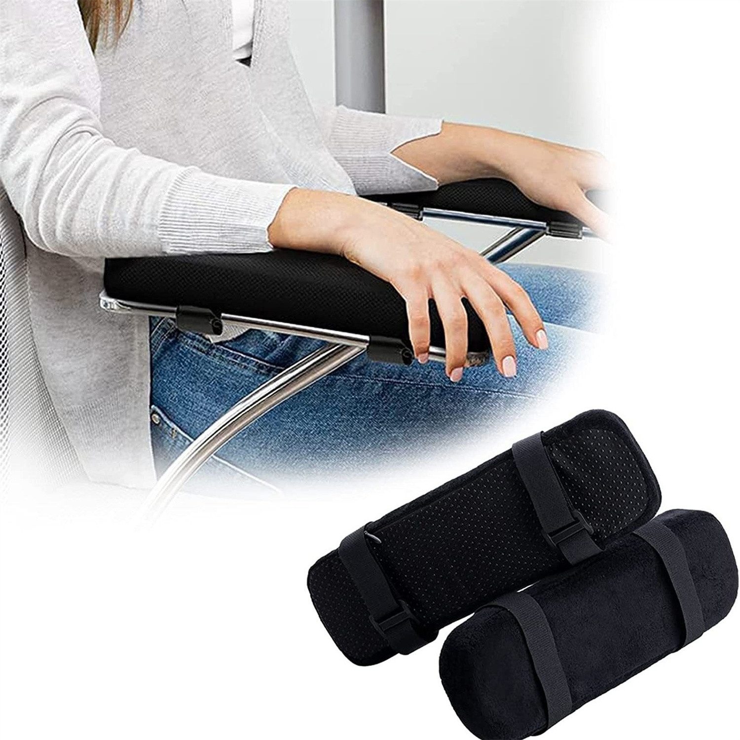 autolock Armlehnenkissen Thick Memory Foam Arm Pads für Bürostühle,Satz von günstig online kaufen