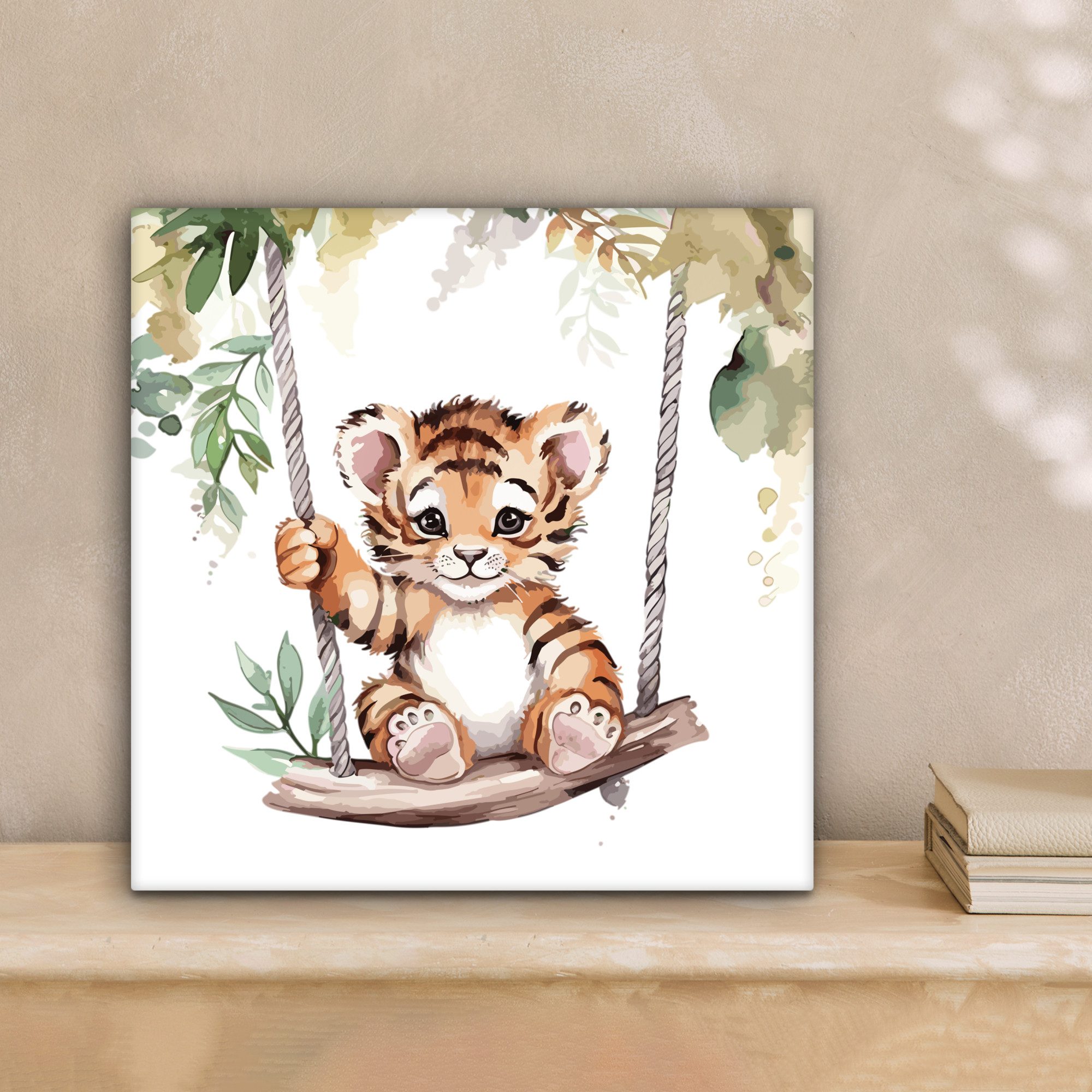 OneMillionCanvasses® Leinwandbild Tiger - Tier - günstig online kaufen