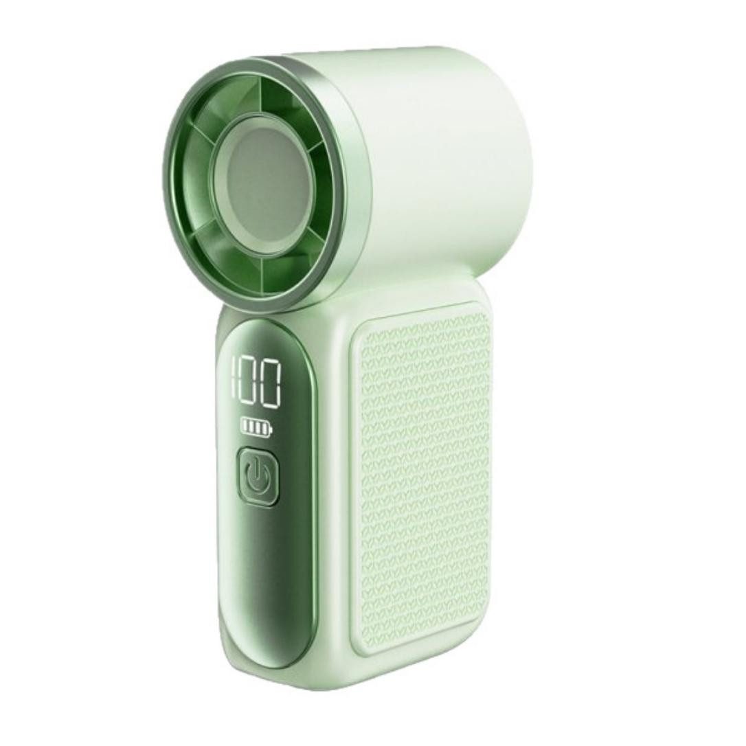 Bomiclss Handventilator Tragbarer Mini-Handventilator, 6 Geschwindigkeiten mit LED-Display