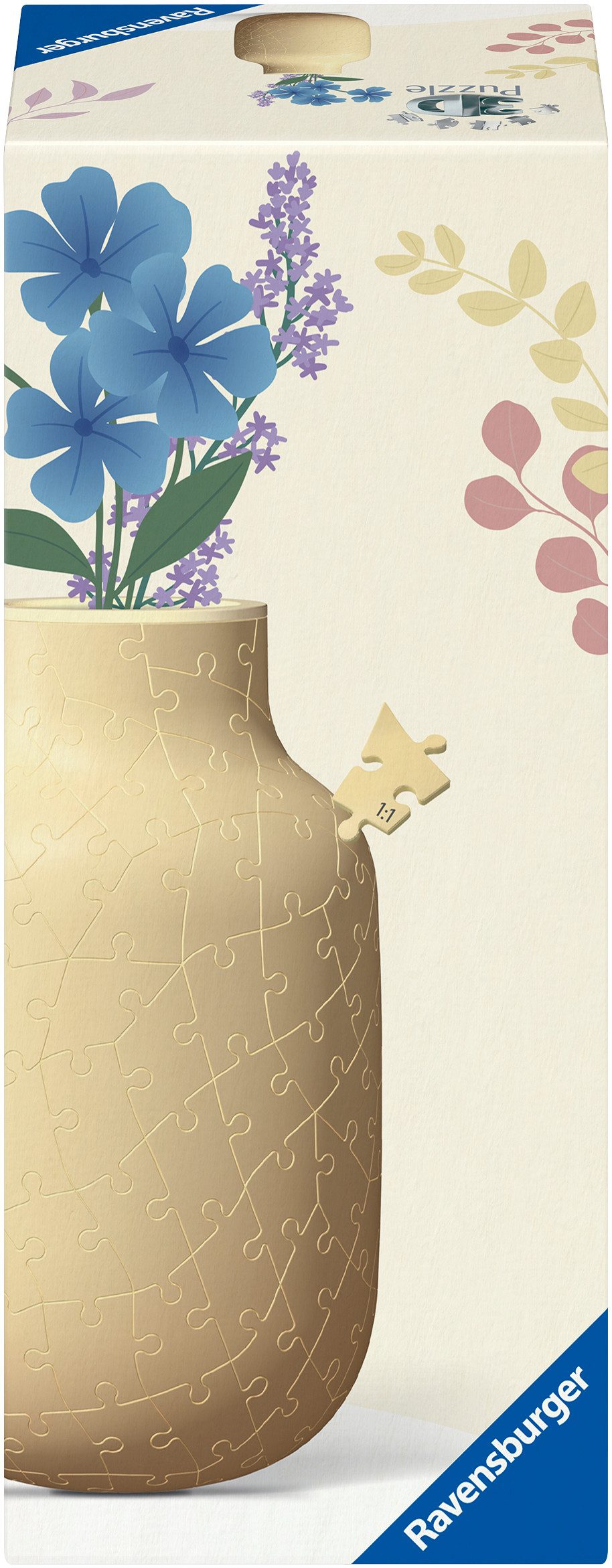 Ravensburger 3D-Puzzle Vase Butter-Yellow, 162 Puzzleteile, Made in Europe