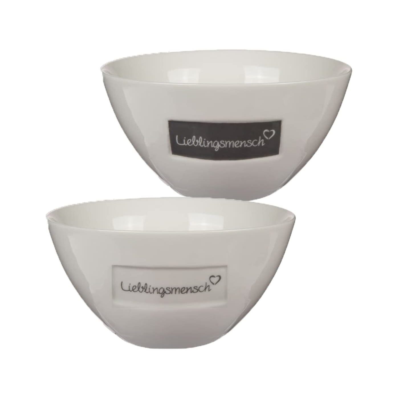 Out of the Blue Müslischale OOTB Müslischale 2er Set, Porzellan, (2er set)