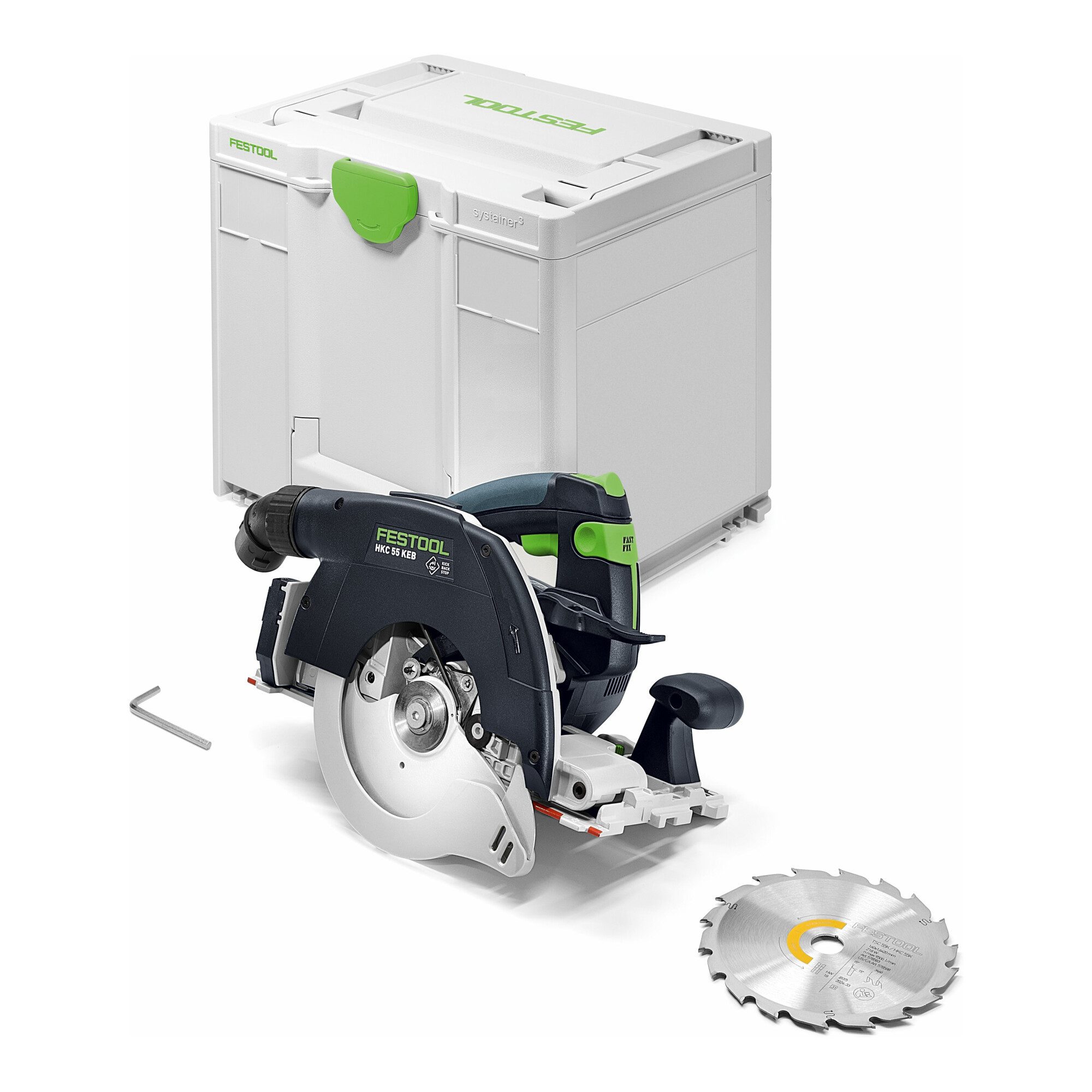 FESTOOL Akku-Handkreissäge Festool Akku-Handkreissäge HKC 55 KEB-Basic