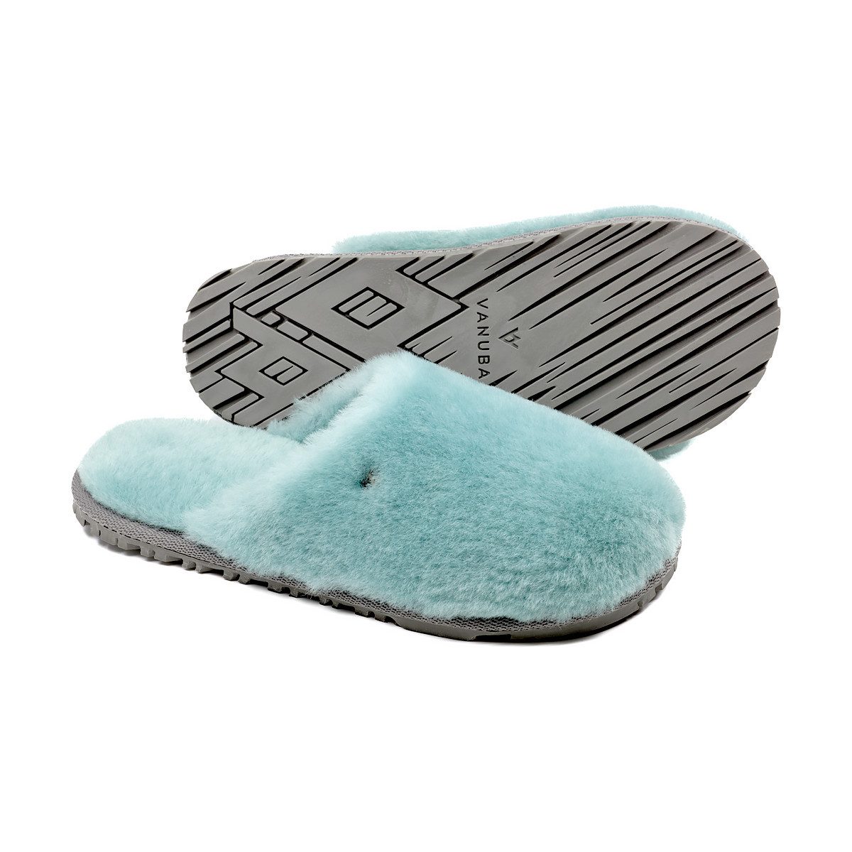 Vanuba SHANNON Damen Hausschuhe Lammfell Plüsch Hausschuhe