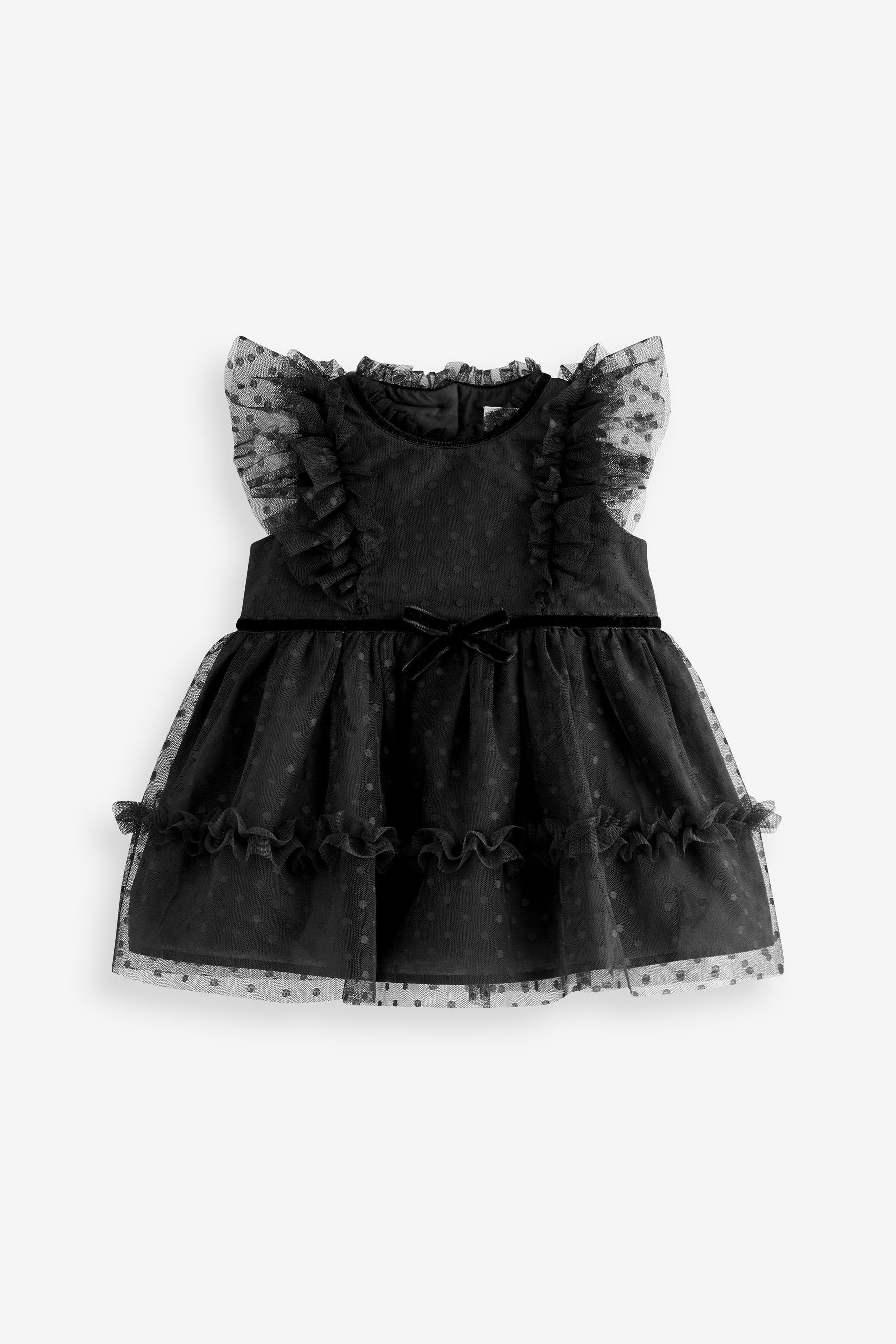 mit Next Baby-Ballkleid (1-tlg) Netzstoff Partykleid