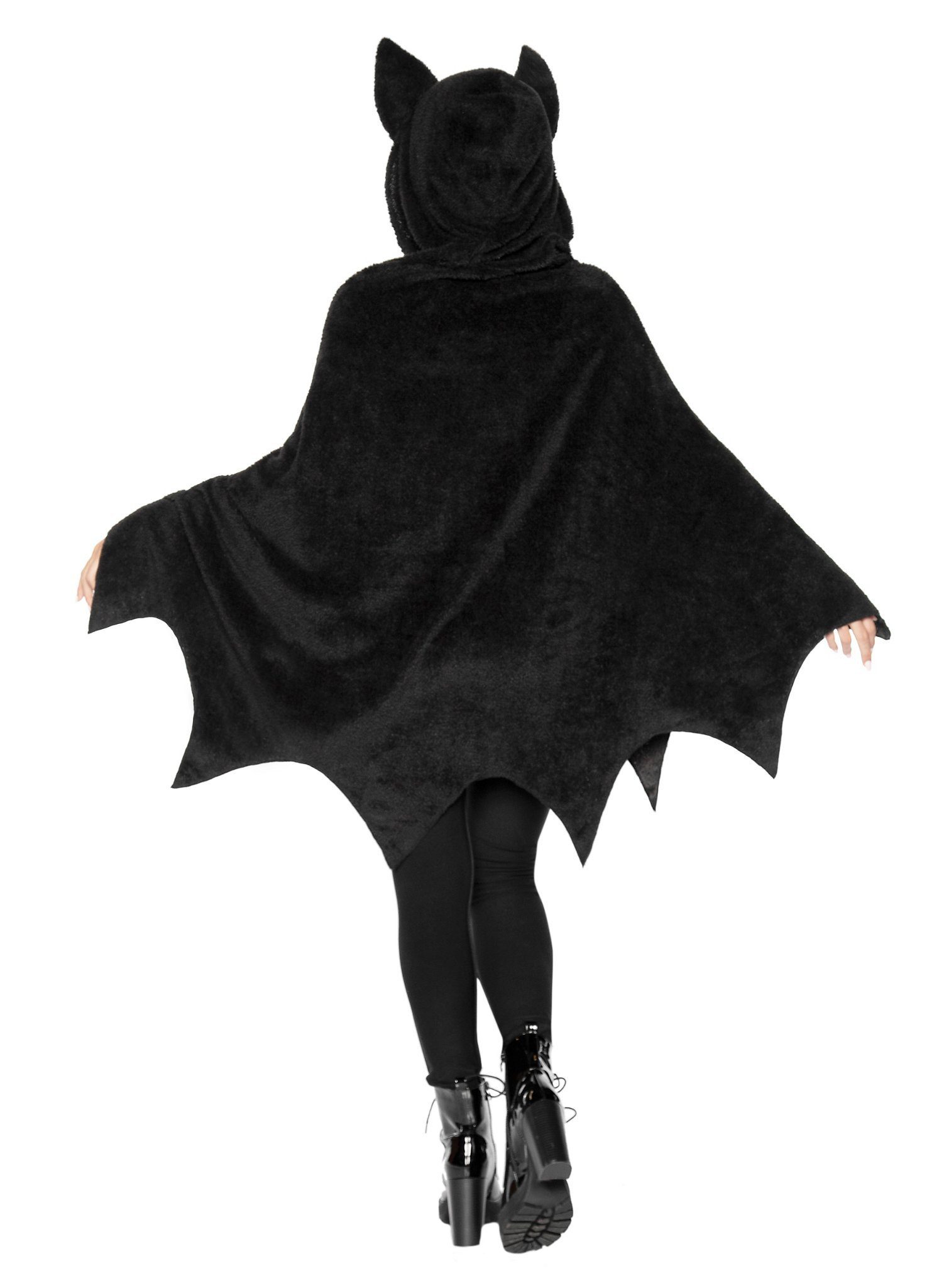 Leg Avenue Vampir-Kostüm Fledermaus Poncho - Halloween Kostüm Damen, Kusche günstig online kaufen
