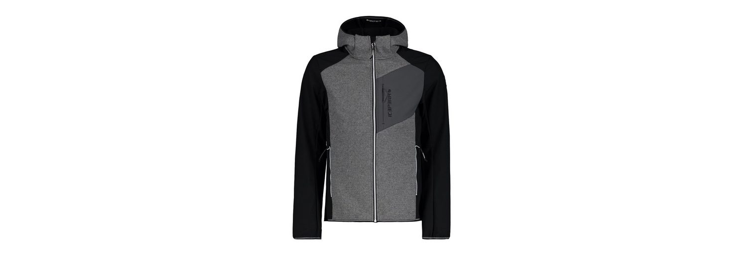 Softshelljacke Herren Schwarz 5XL - 3-in-1 Funktionsjacke Für Outdoor & Alltag