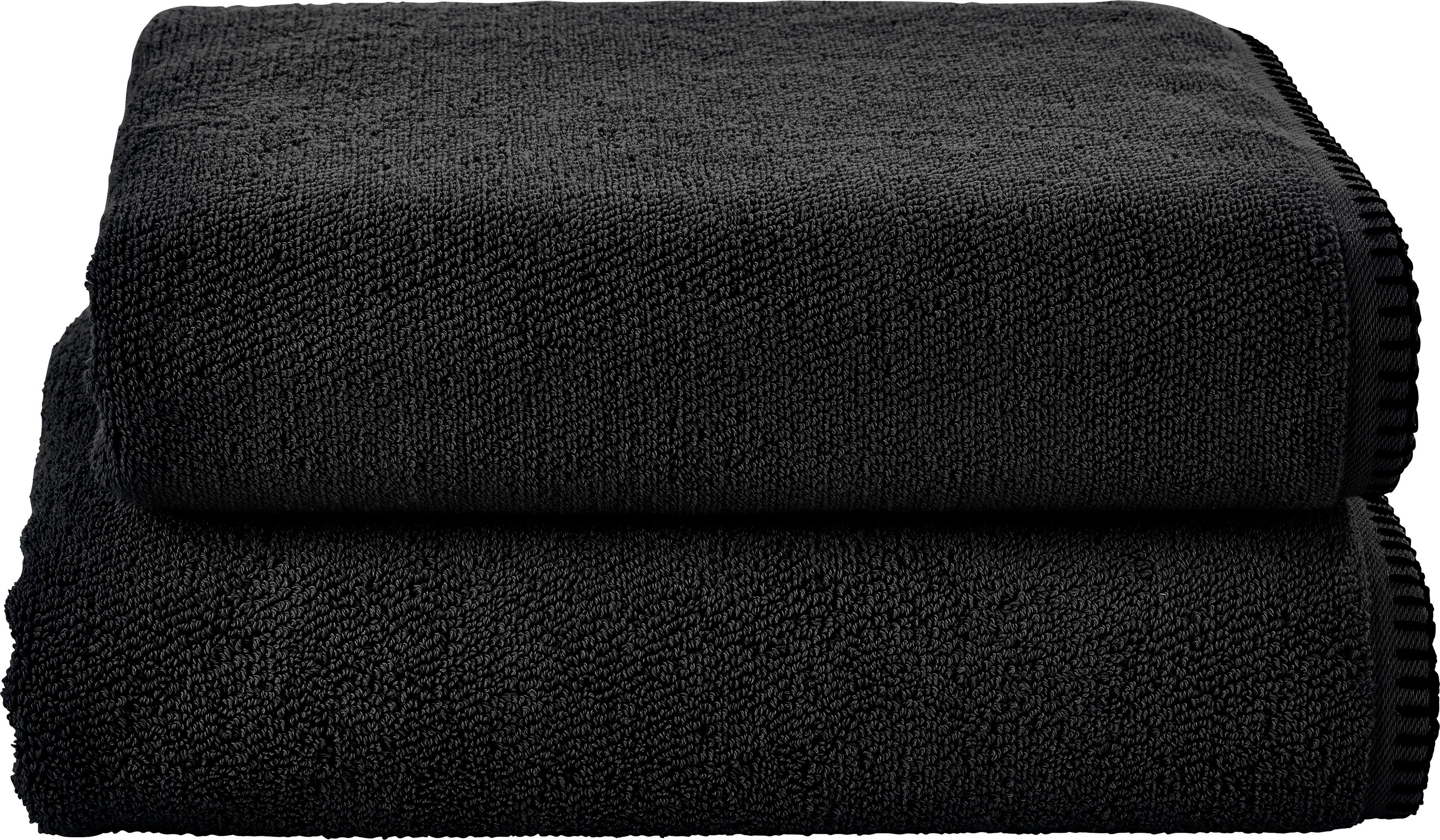 done.® Duschtuch Deluxe Prime, Zwirnfrottee (1-St), günstig online kaufen