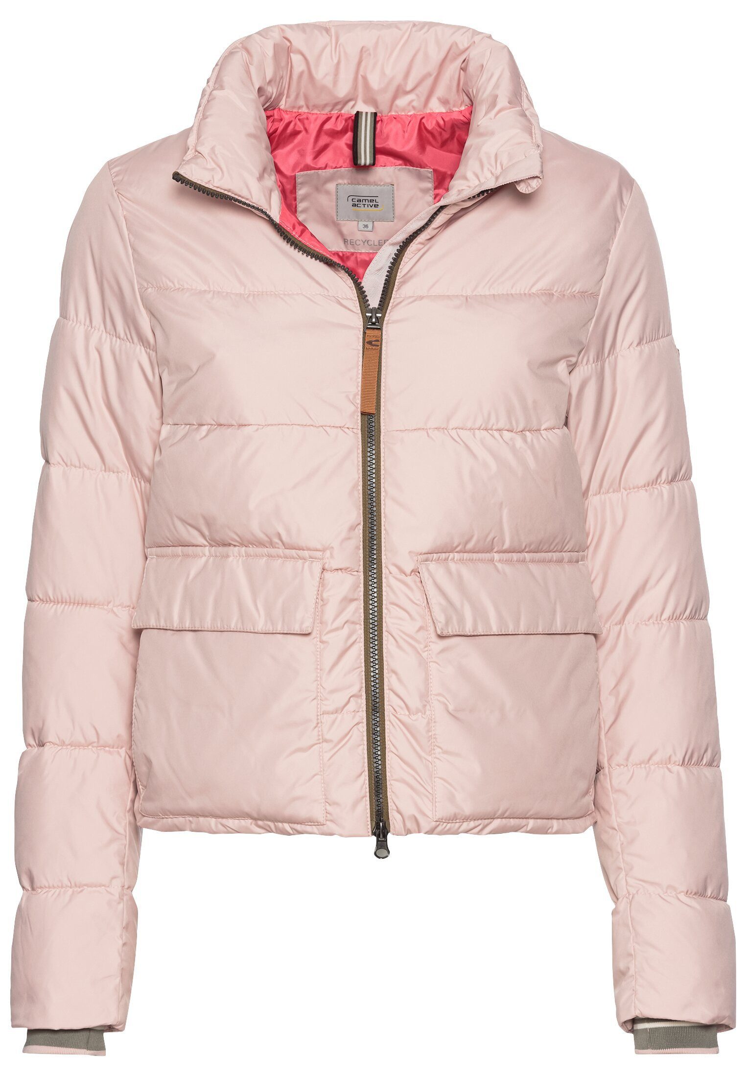 camel active Blouson Cropped Pufferjacke aus günstig online kaufen