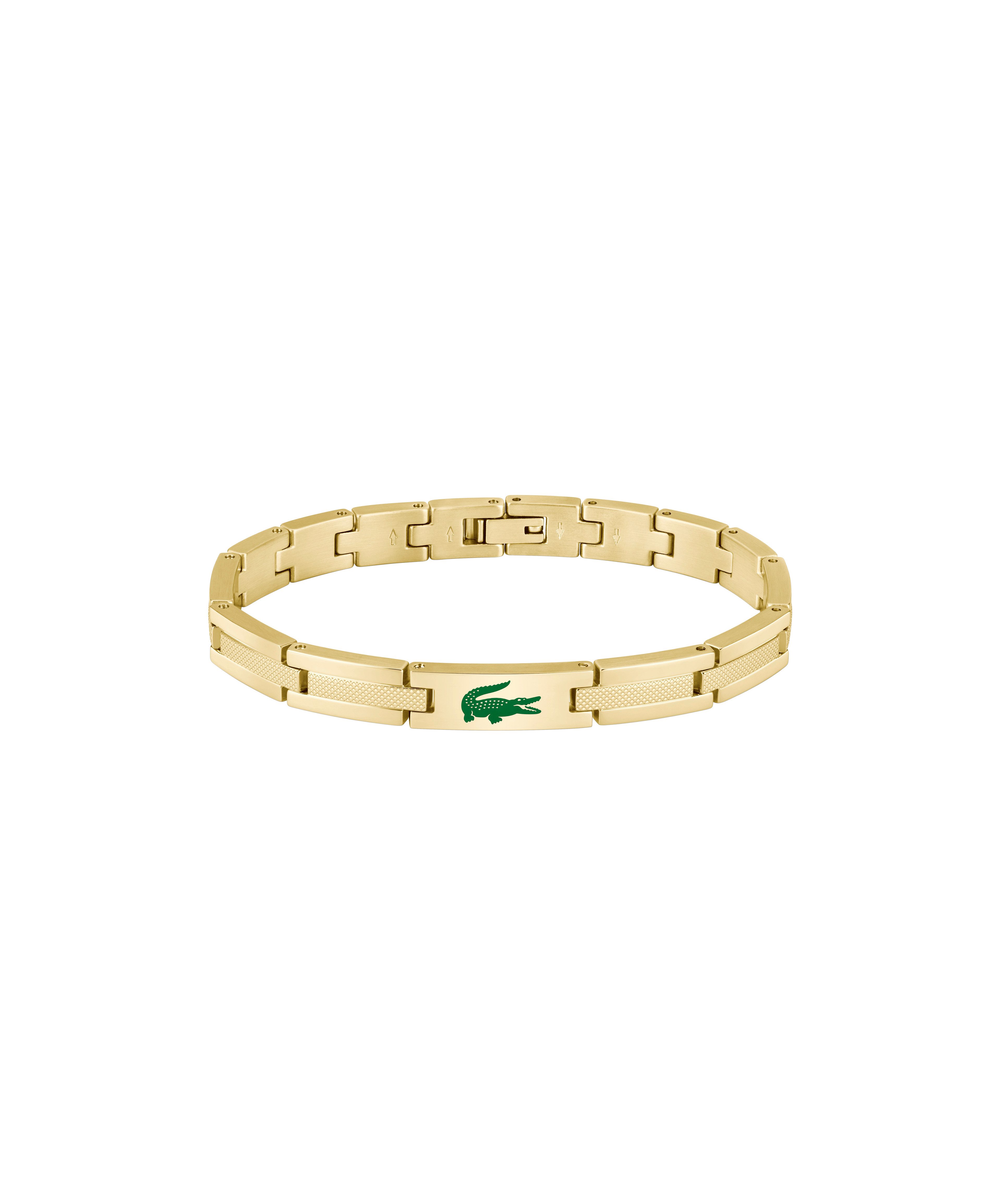 Lacoste Gliederarmband STENCIL, Emaille