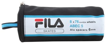 Fila Inlineskates-Rolle FILA WHEELS 76mm/82a 8er Pack Rollenset clear inkl. ABEC5 + 6mm Spacer