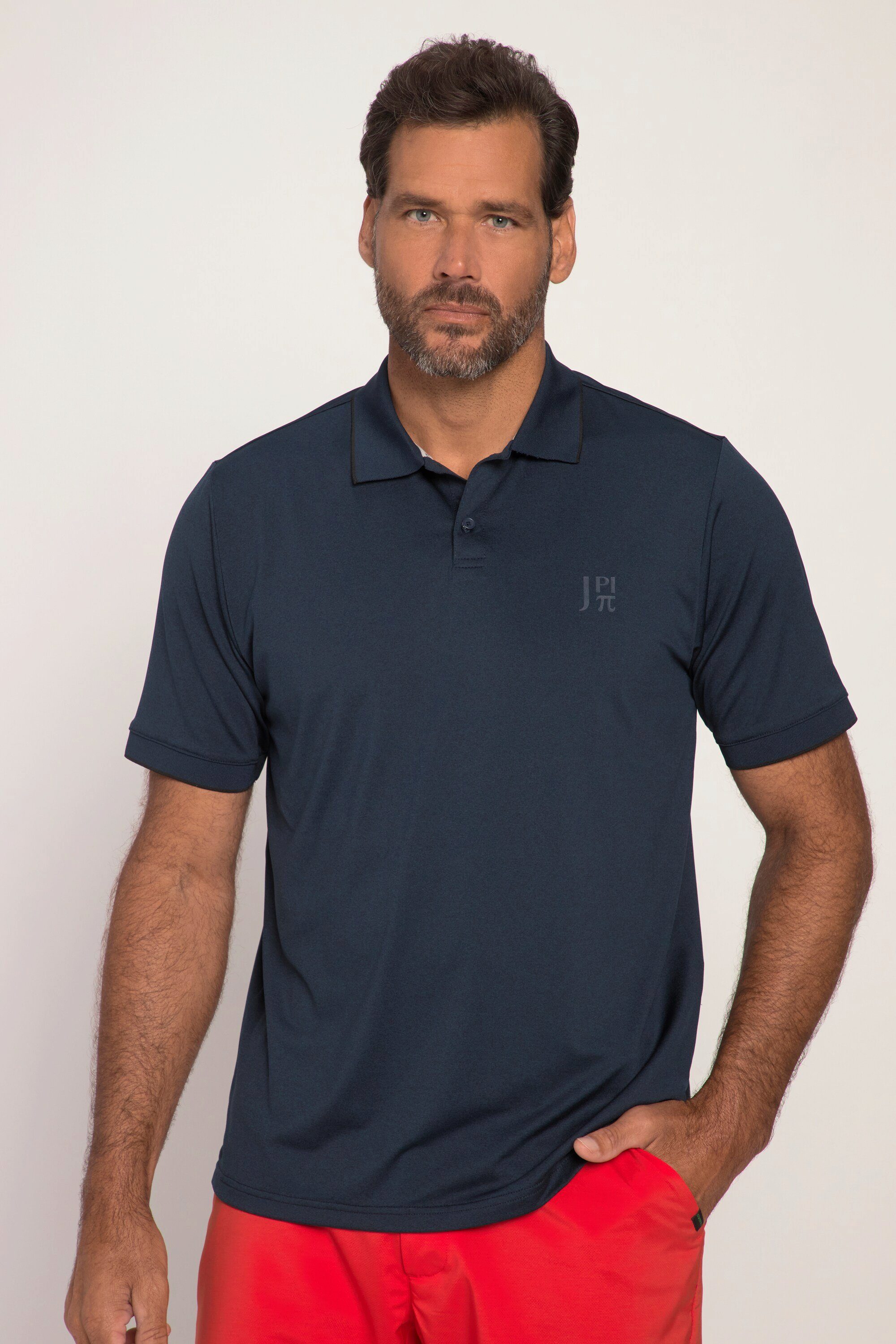 JP1880 Poloshirt Poloshirt Golf Halbarm QuickDry mattes nachtblau