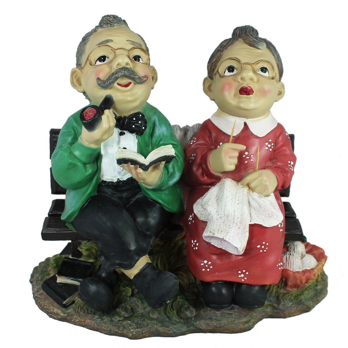 colourliving Dekofigur Gartenfigur Opa und Oma günstig online kaufen