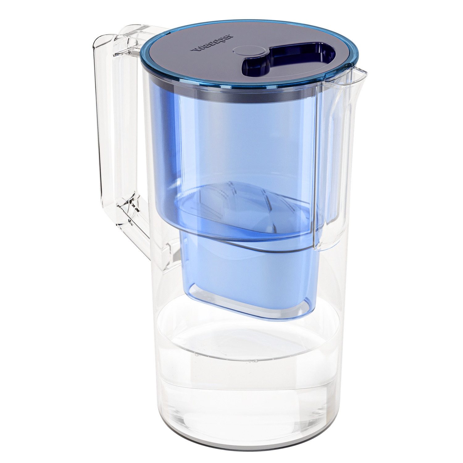 HaGa Kalk- und Wasserfilter Wessper D1 Solid 2,8 Liter Wasserfilter mit AquaMax Filter